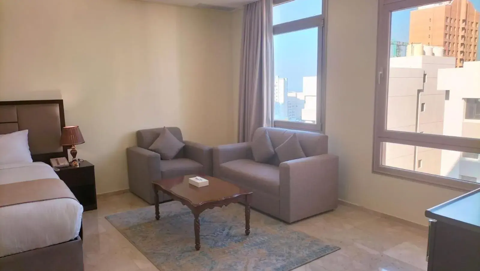 Living room in City View Hotel- Managed by Arabian Link International Living room in City View Hotel- Managed by Arabian Link International