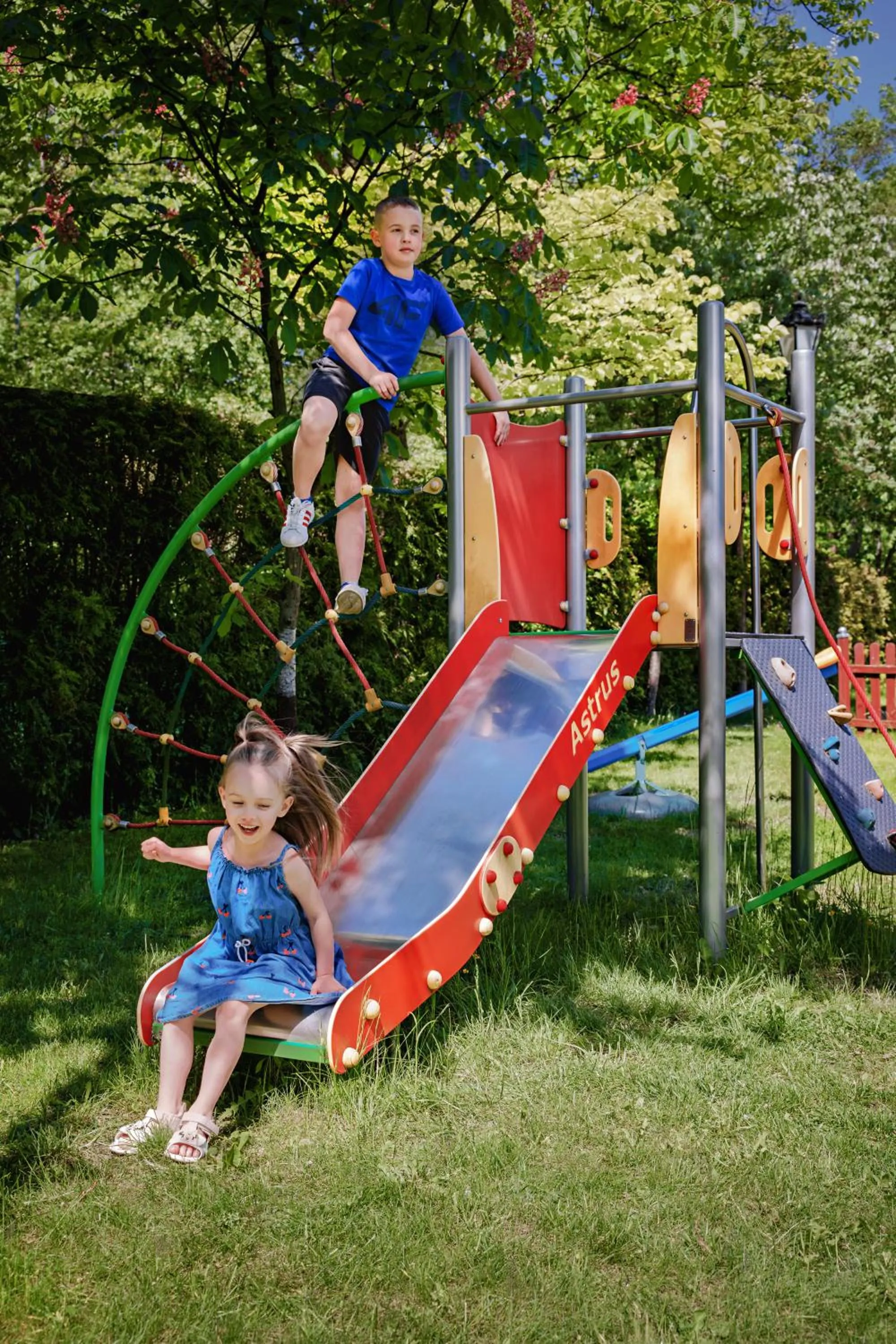 Children play ground in Hotel Młyn Aqua Spa