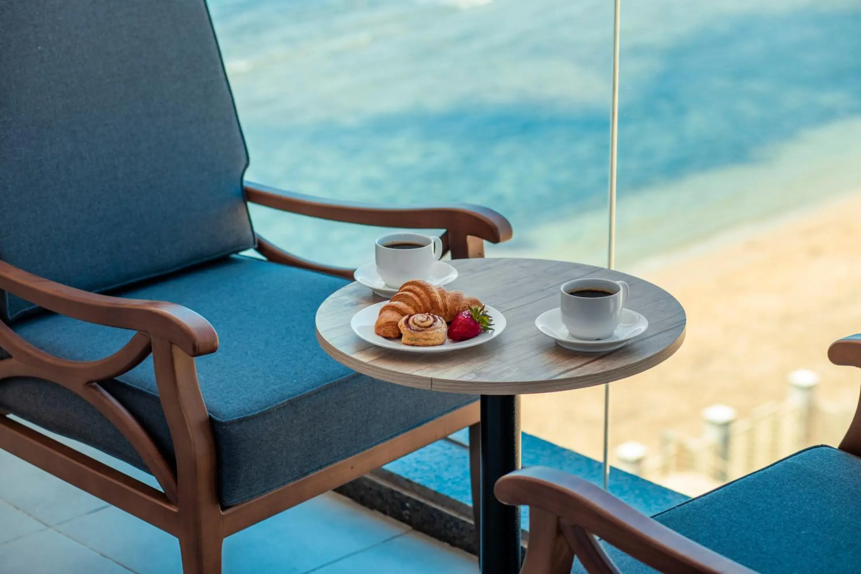 Deluxe Double Room with Side Sea View - single occupancy in Waves Hotel Deluxe Double Room with Side Sea View - single occupancy in Waves Hotel