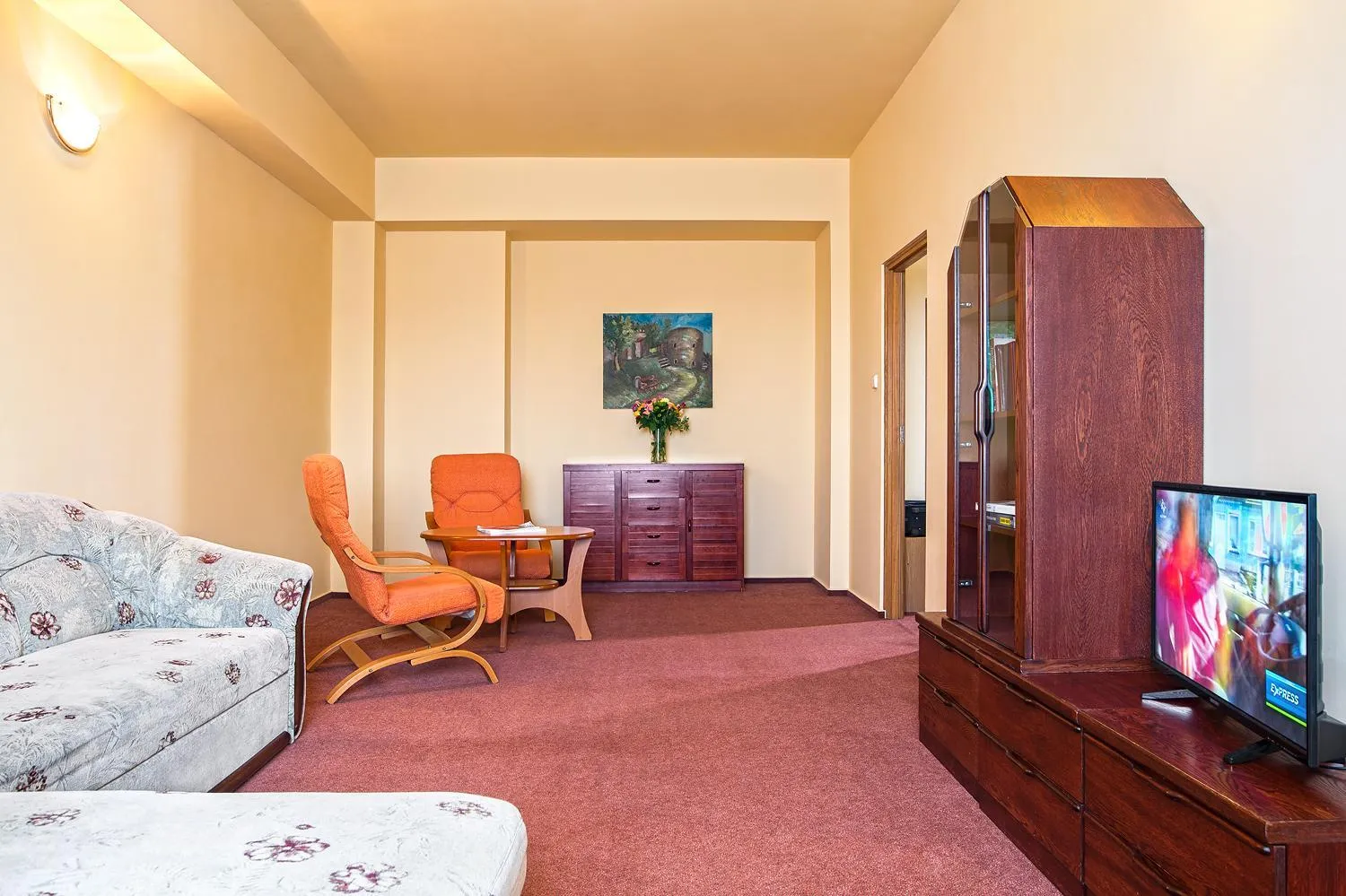 Seating area in Hotel Accademia