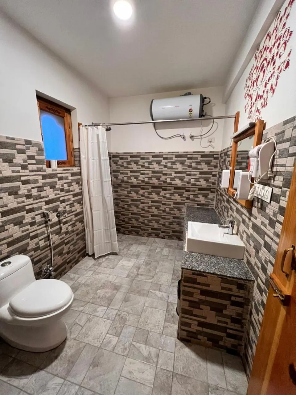 Shower in Rema Resort