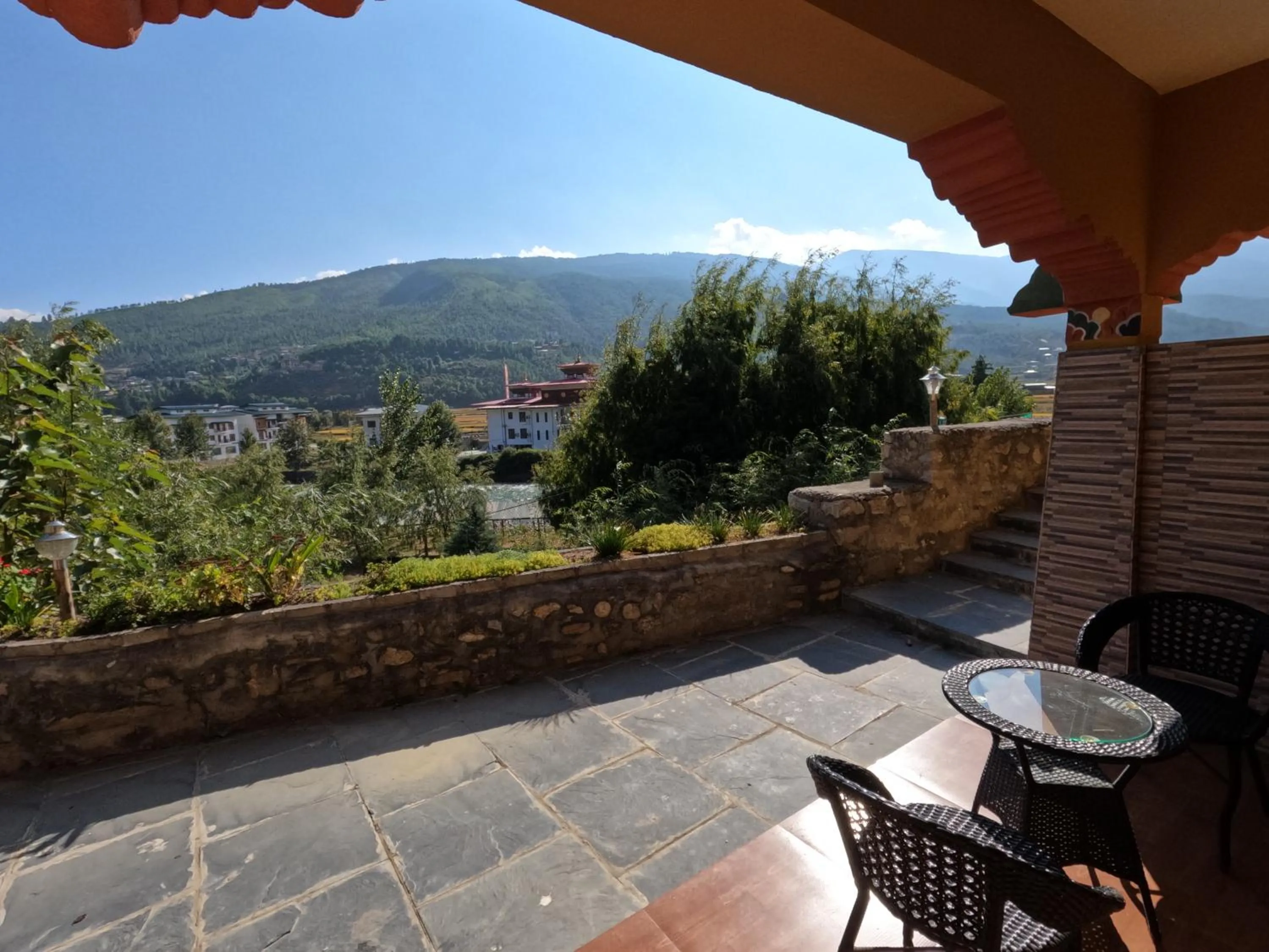 Patio in Rema Resort