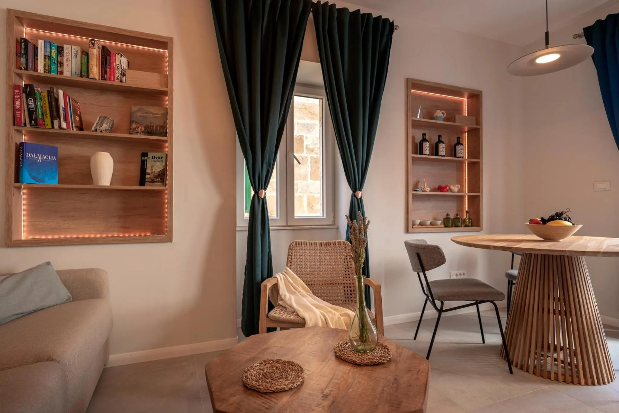 Living room in Good vibrations in center 80m2 for 2 GLAVICA