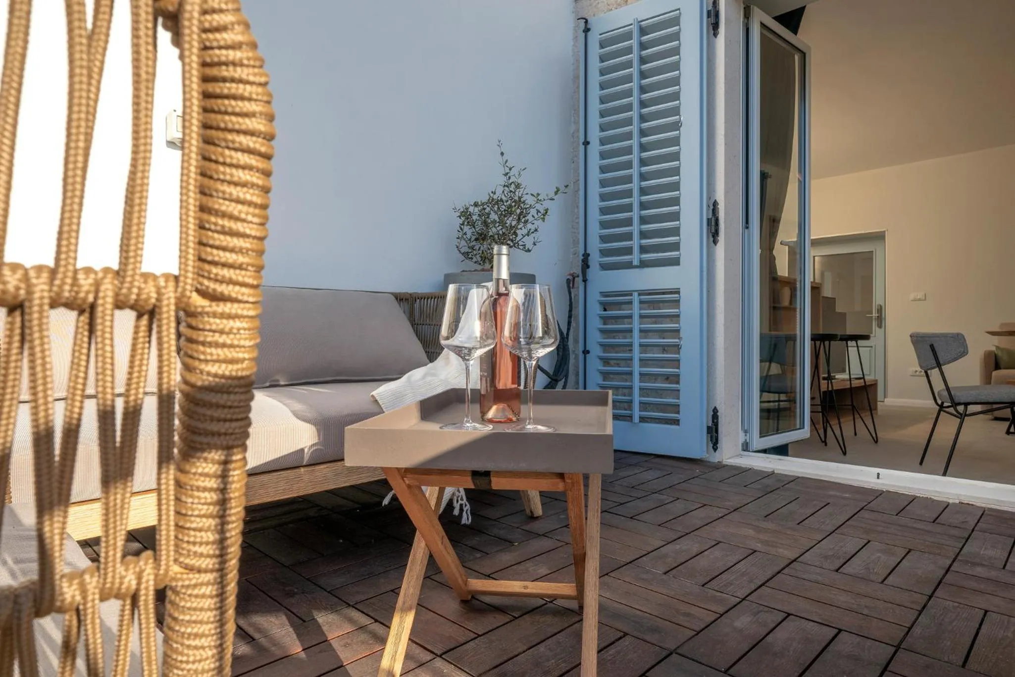 Patio in Good vibrations in center 80m2 for 2 GLAVICA