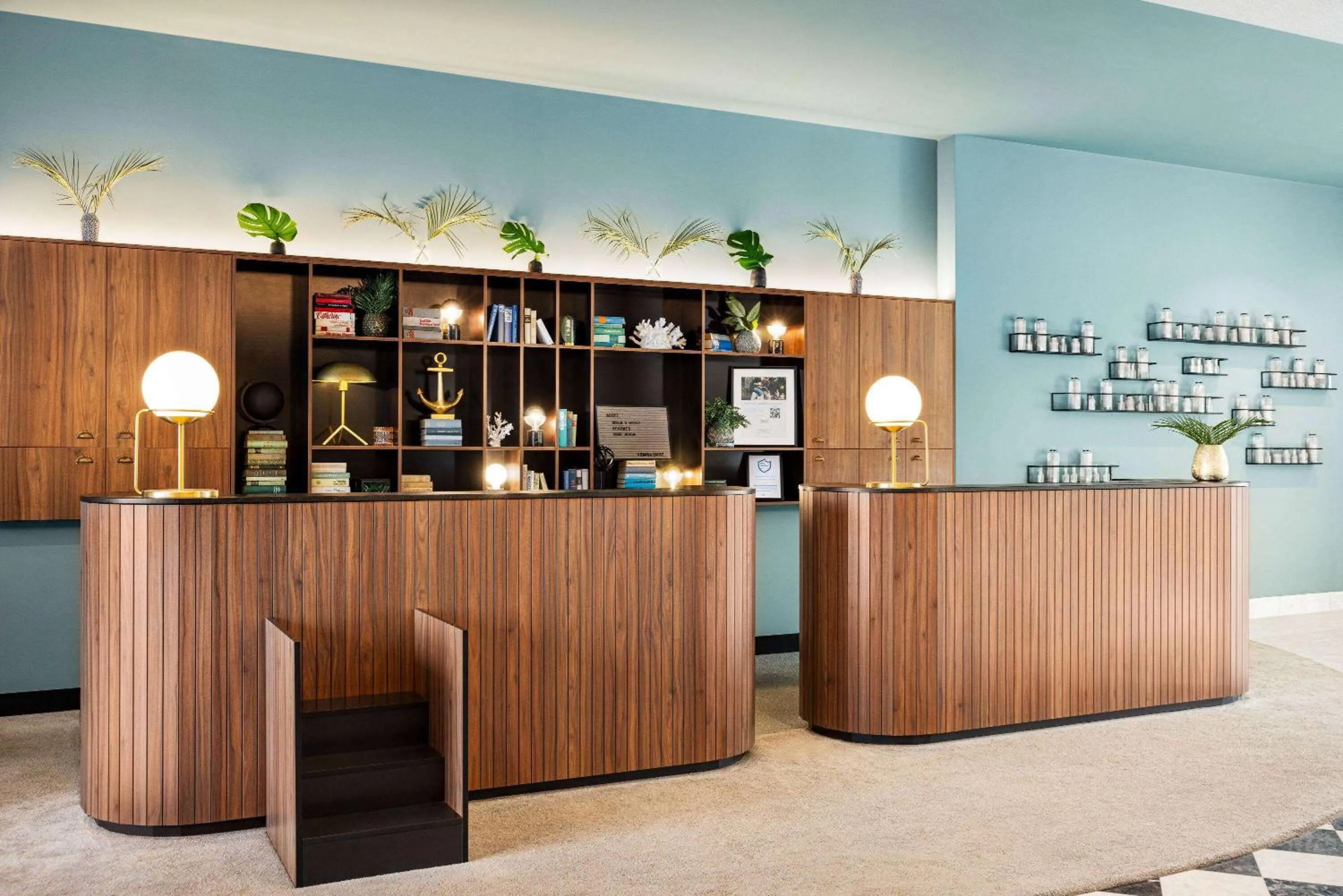 Lobby or reception in Vienna House by Wyndham Amber Baltic Miedzyzdroje