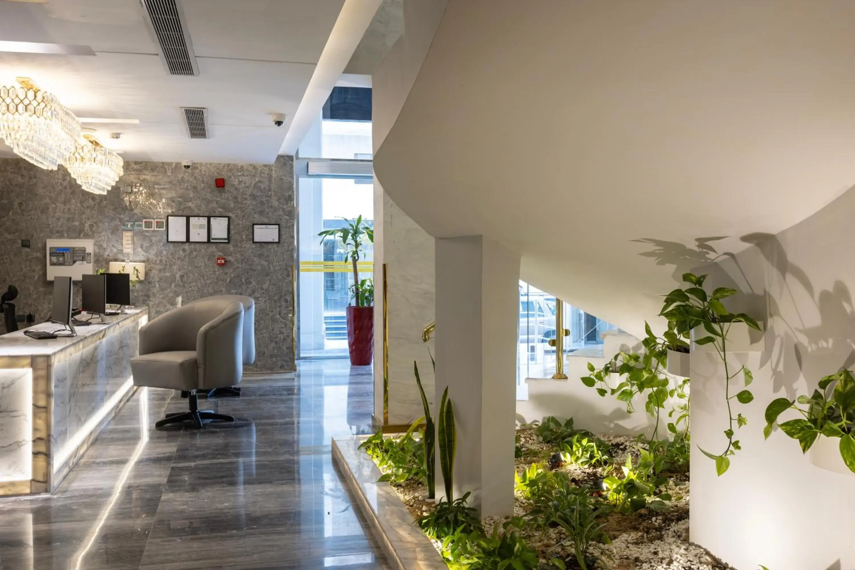 Lobby or reception in Qasr Al Sahab Hotel Makkah Lobby or reception in Qasr Al Sahab Hotel Makkah