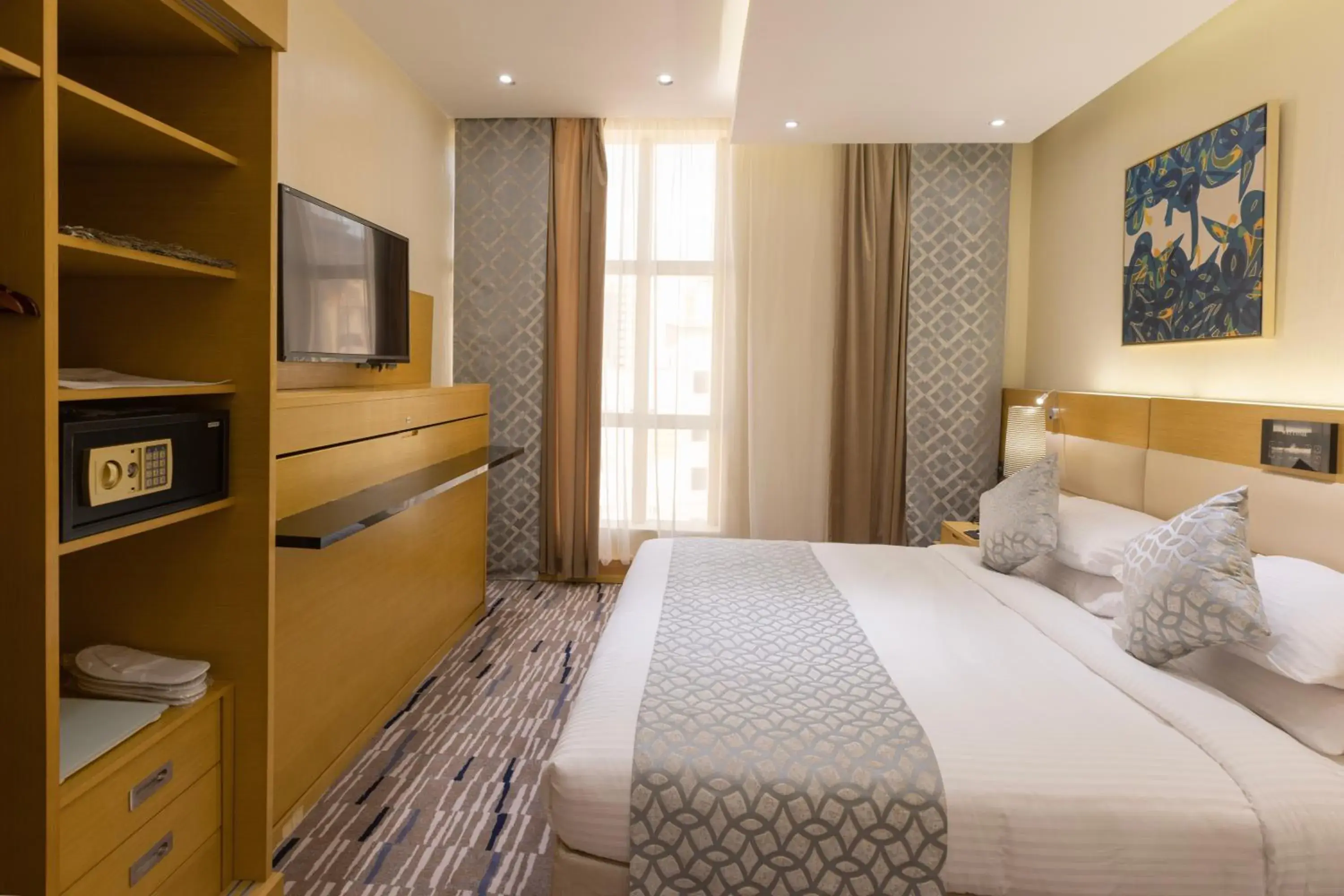 Bed in Qasr Al Sahab Hotel Makkah Bed in Qasr Al Sahab Hotel Makkah