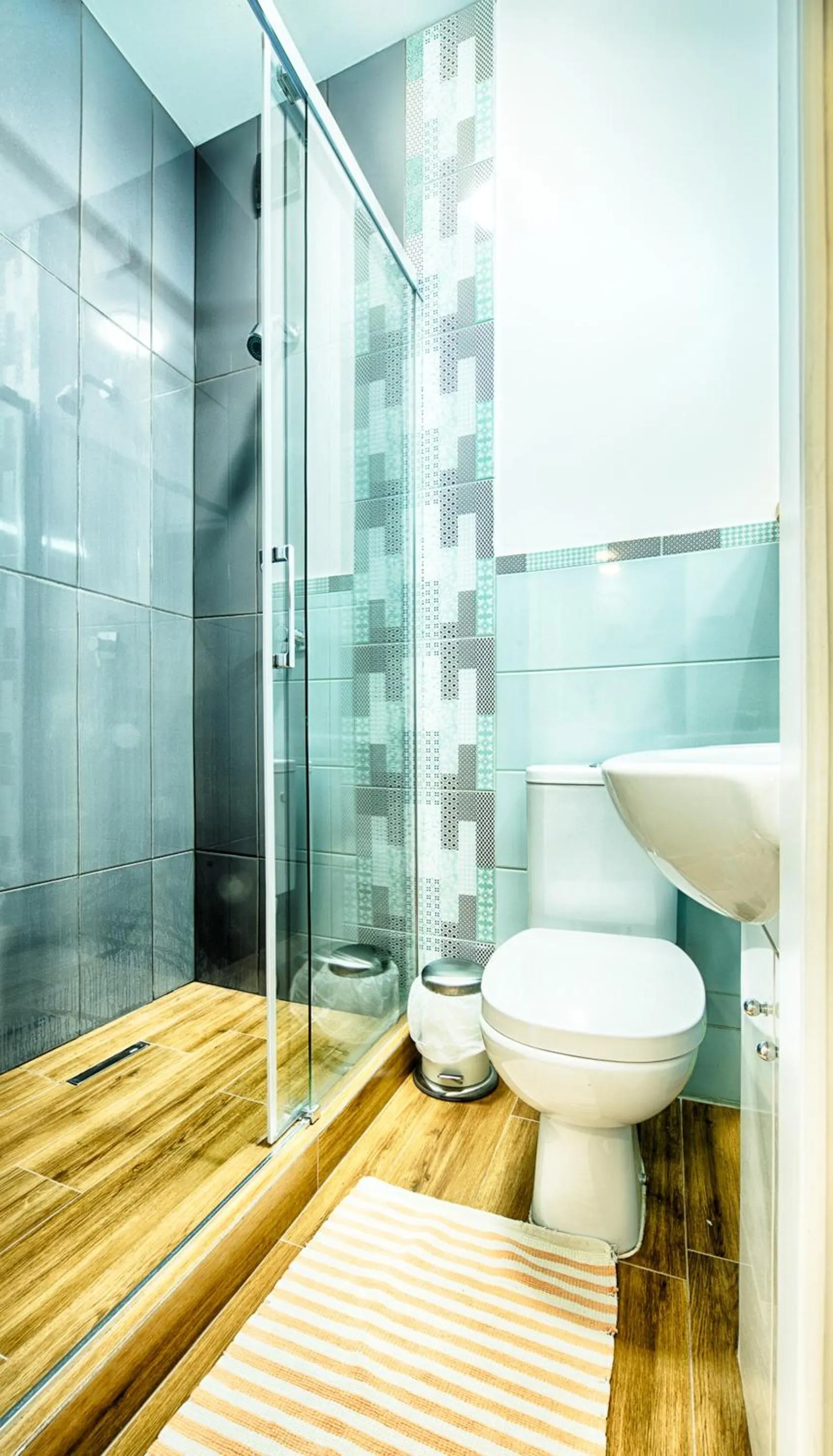 Bathroom in Old Town Kanonia Hostel & Apartments