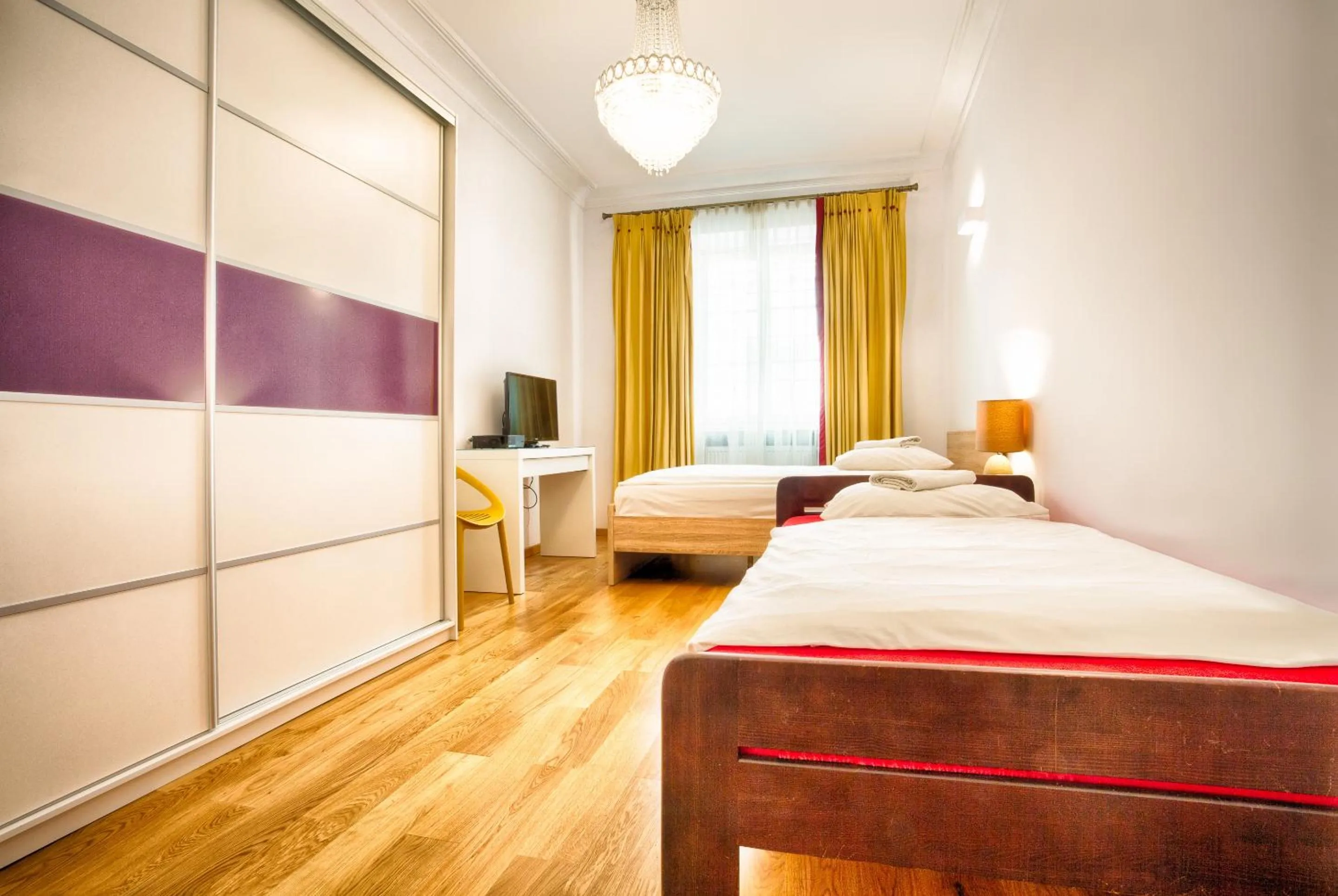 Bedroom, Bed in Old Town Kanonia Hostel & Apartments