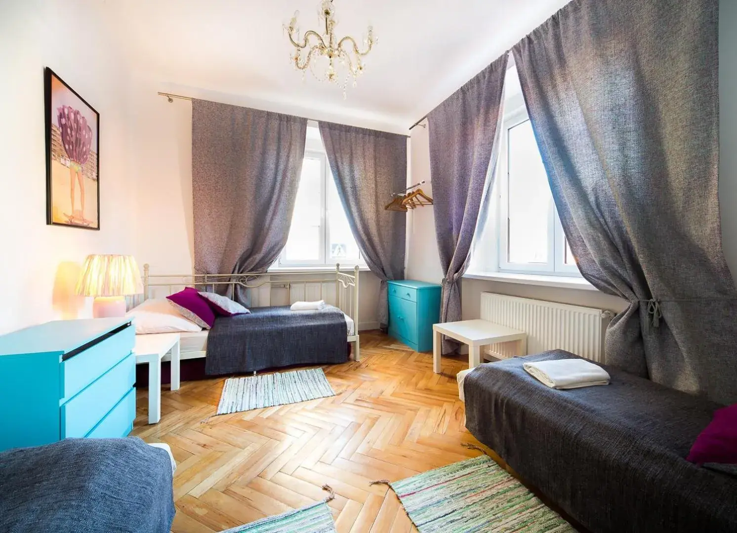 Bedroom, Bed in Old Town Kanonia Hostel & Apartments Bedroom, Bed in Old Town Kanonia Hostel & Apartments