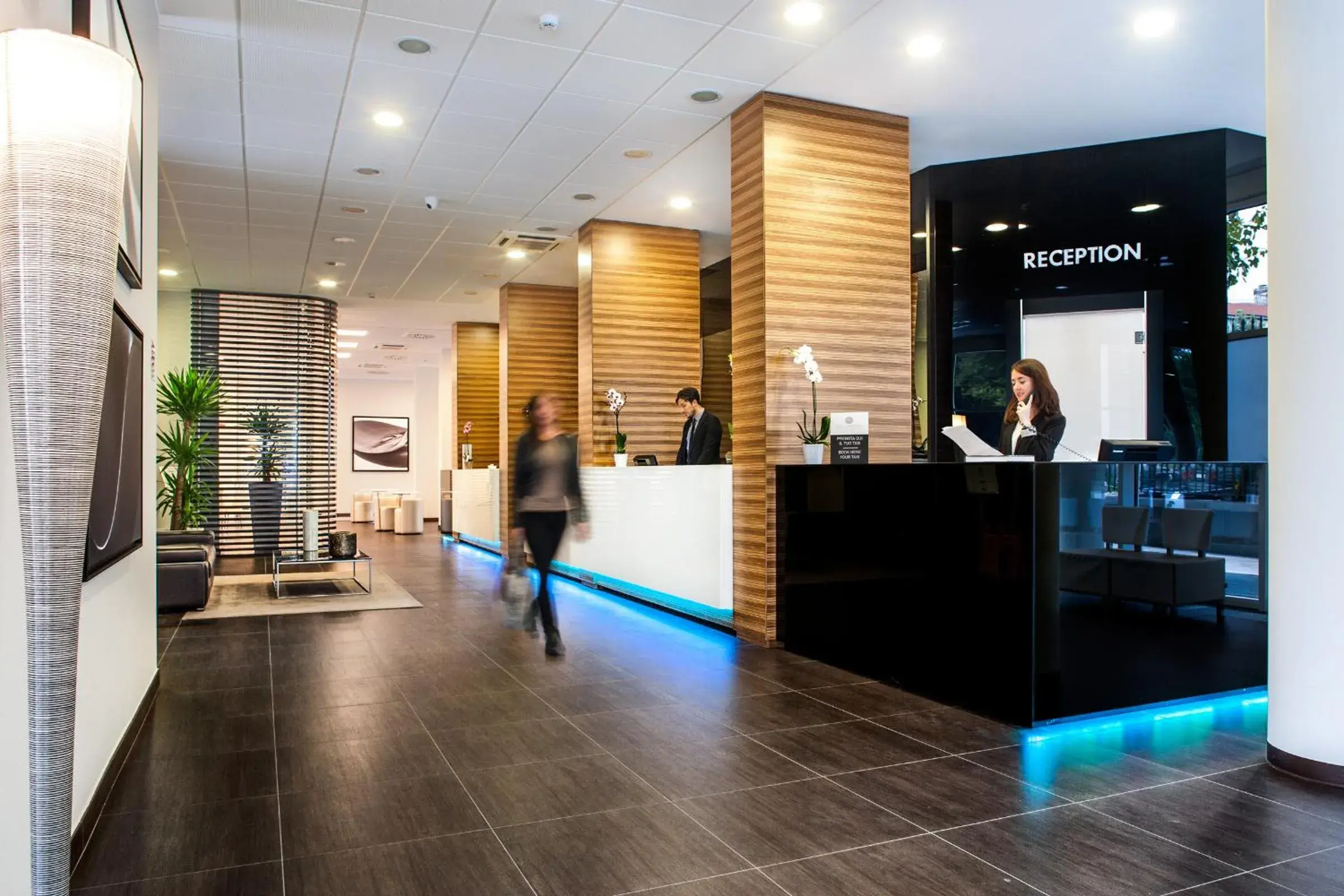 Lobby or reception in Hotel degli Arcimboldi Lobby or reception in Hotel degli Arcimboldi