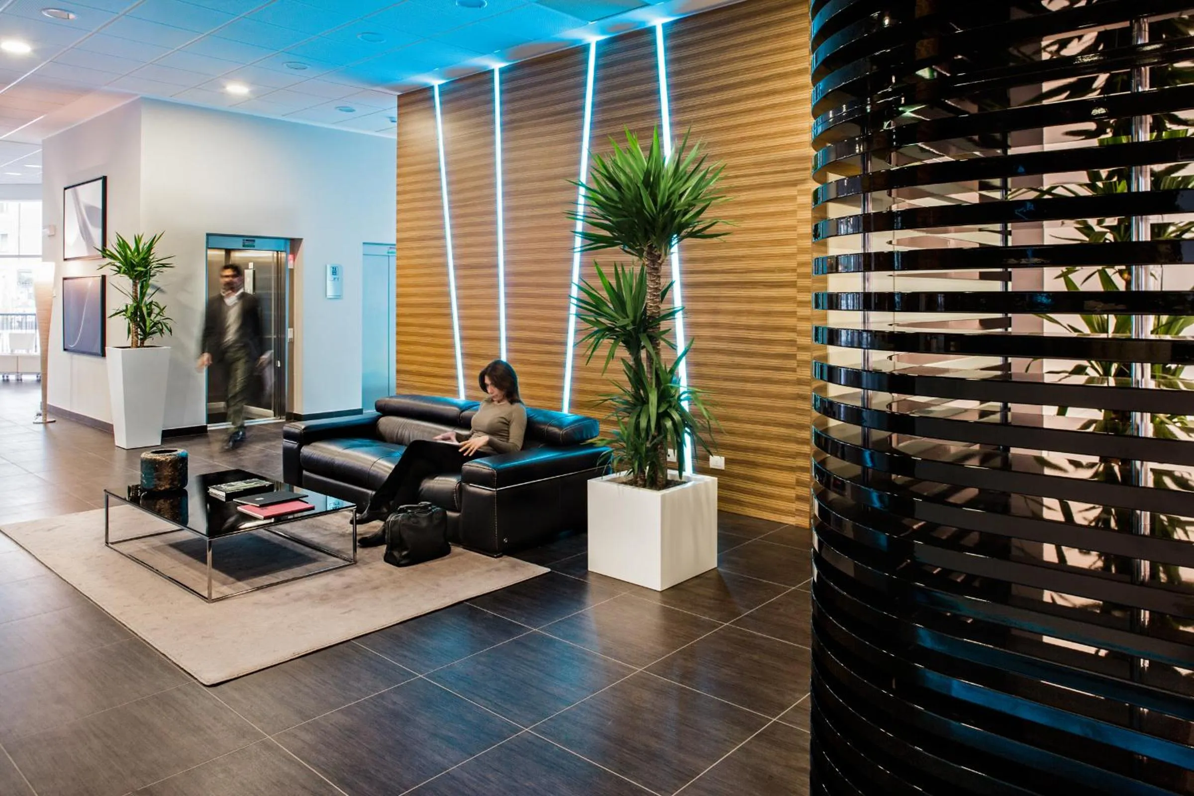 Lobby or reception in Hotel degli Arcimboldi