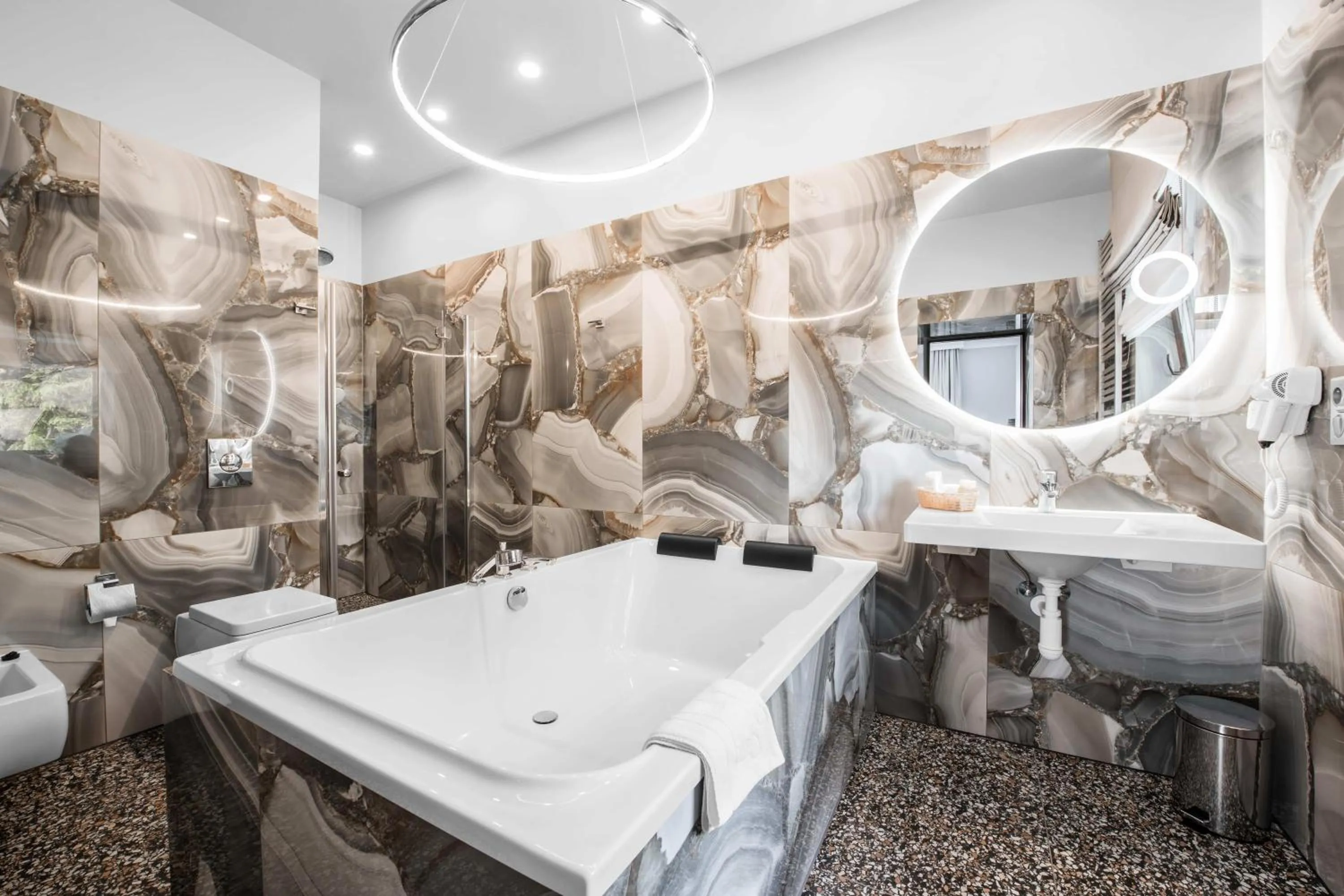 Bathroom in Hotel Anders