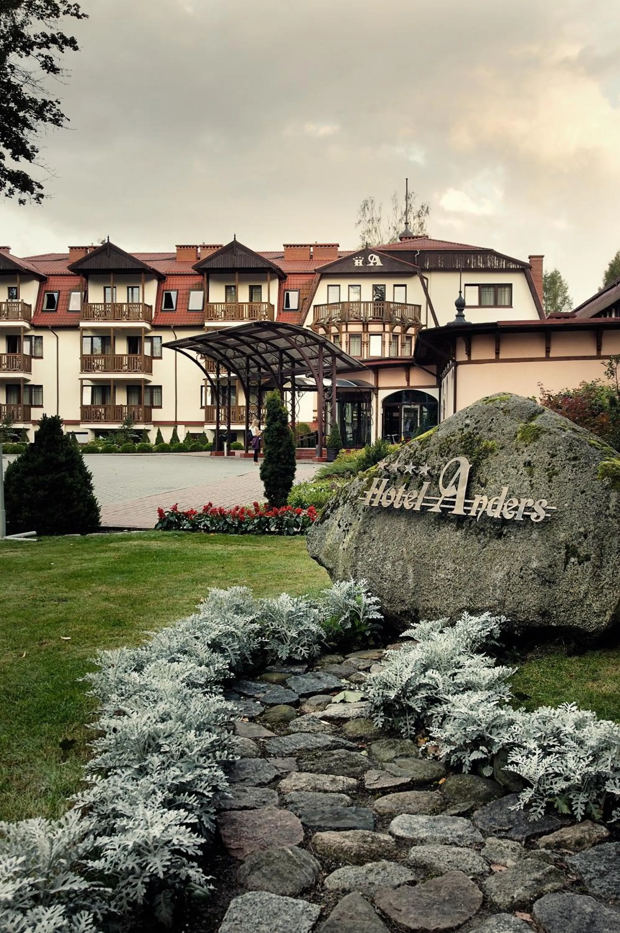 Facade/entrance in Hotel Anders