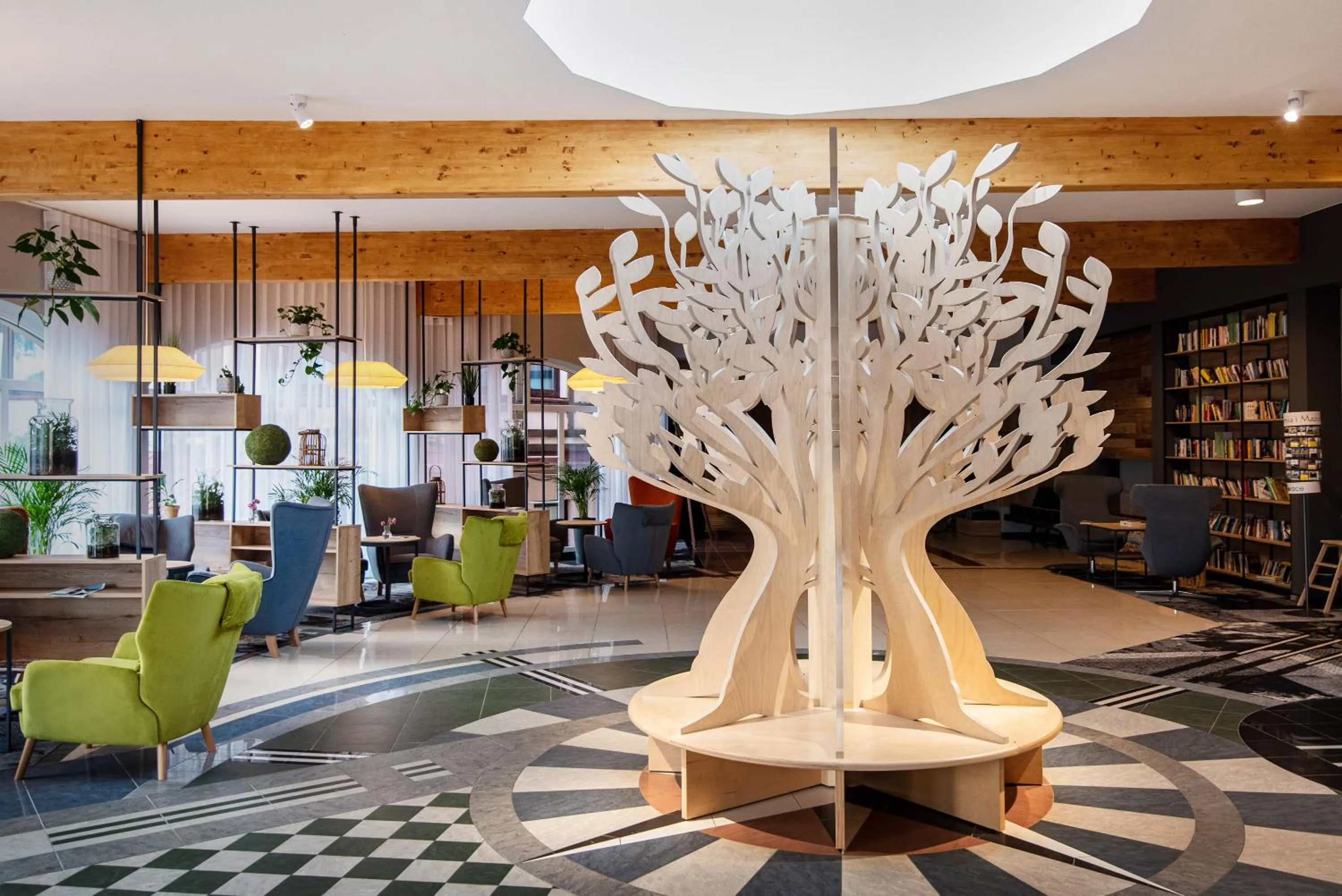 Lobby or reception in Hotel Anders