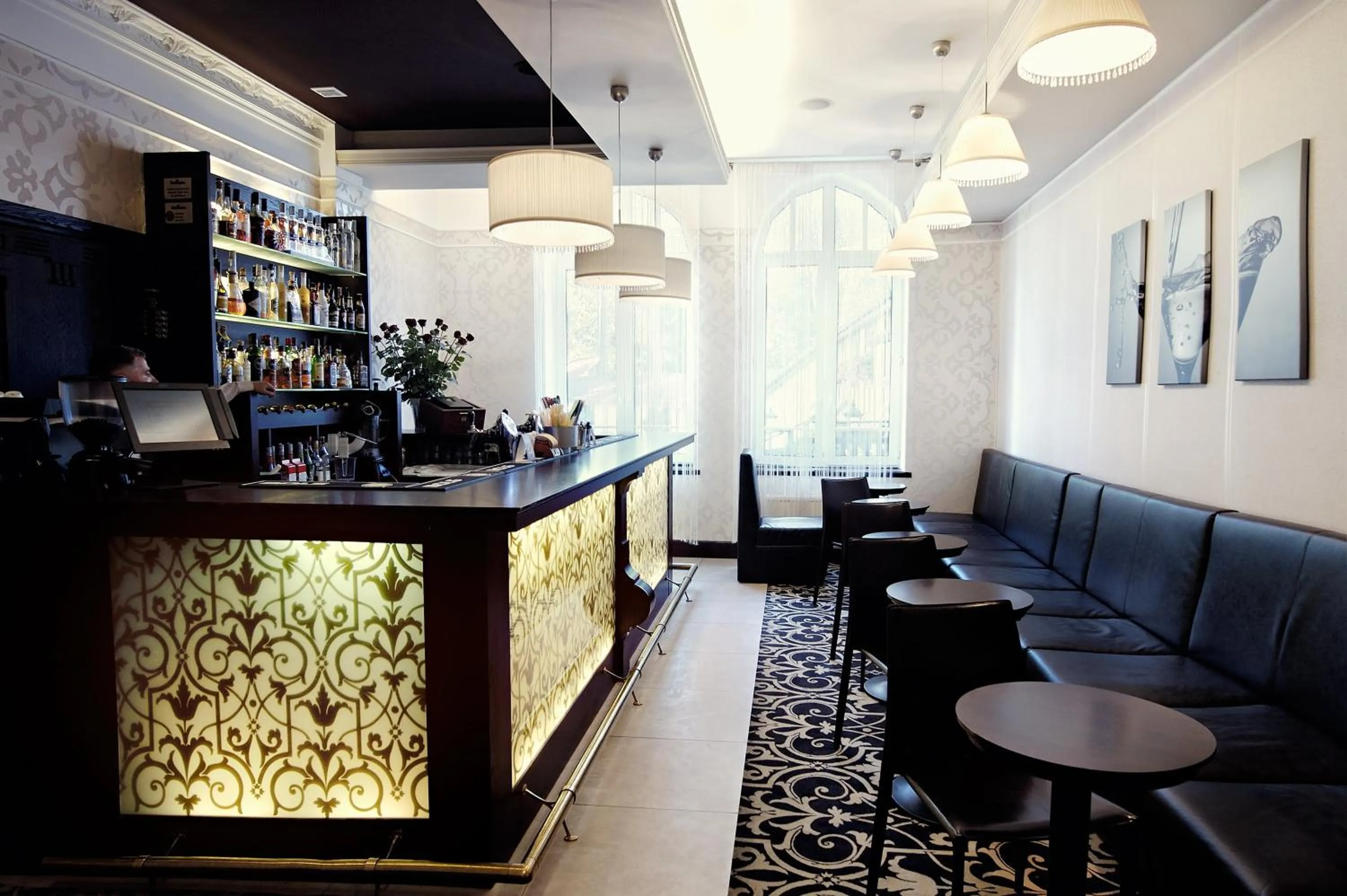 Lounge or bar in Hotel Anders