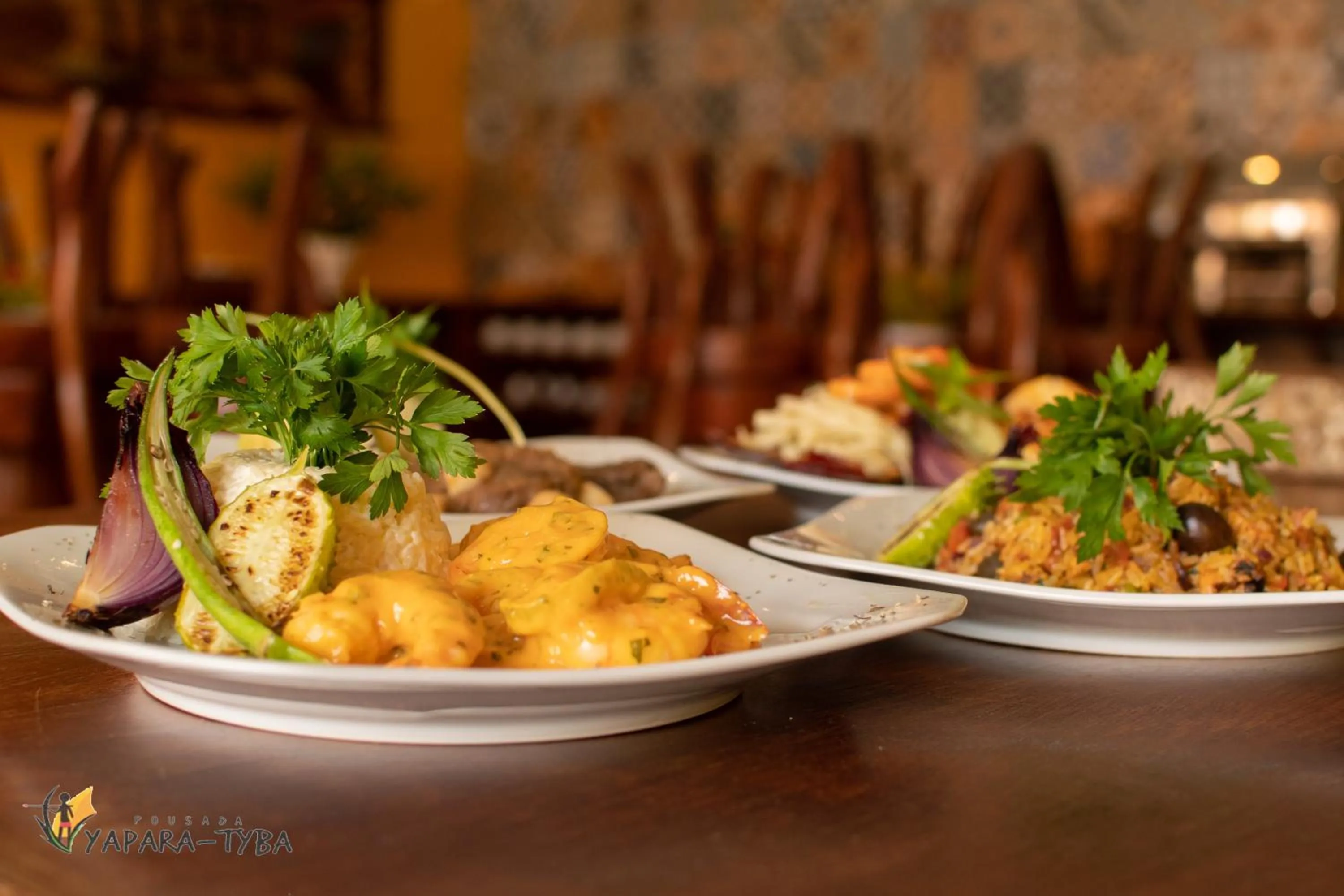 Food in Pousada Yapara-Tyba