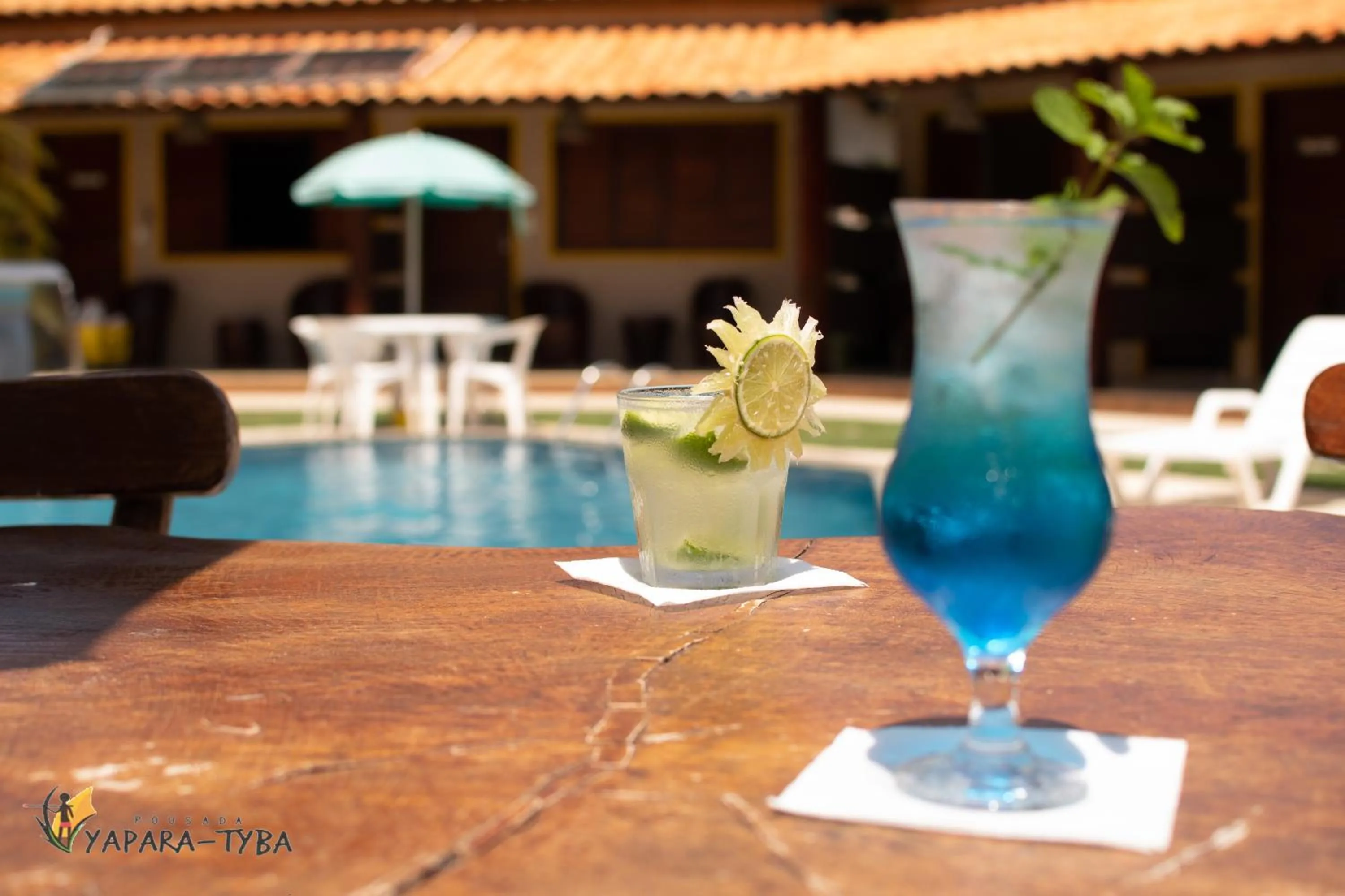 Food and drinks in Pousada Yapara-Tyba