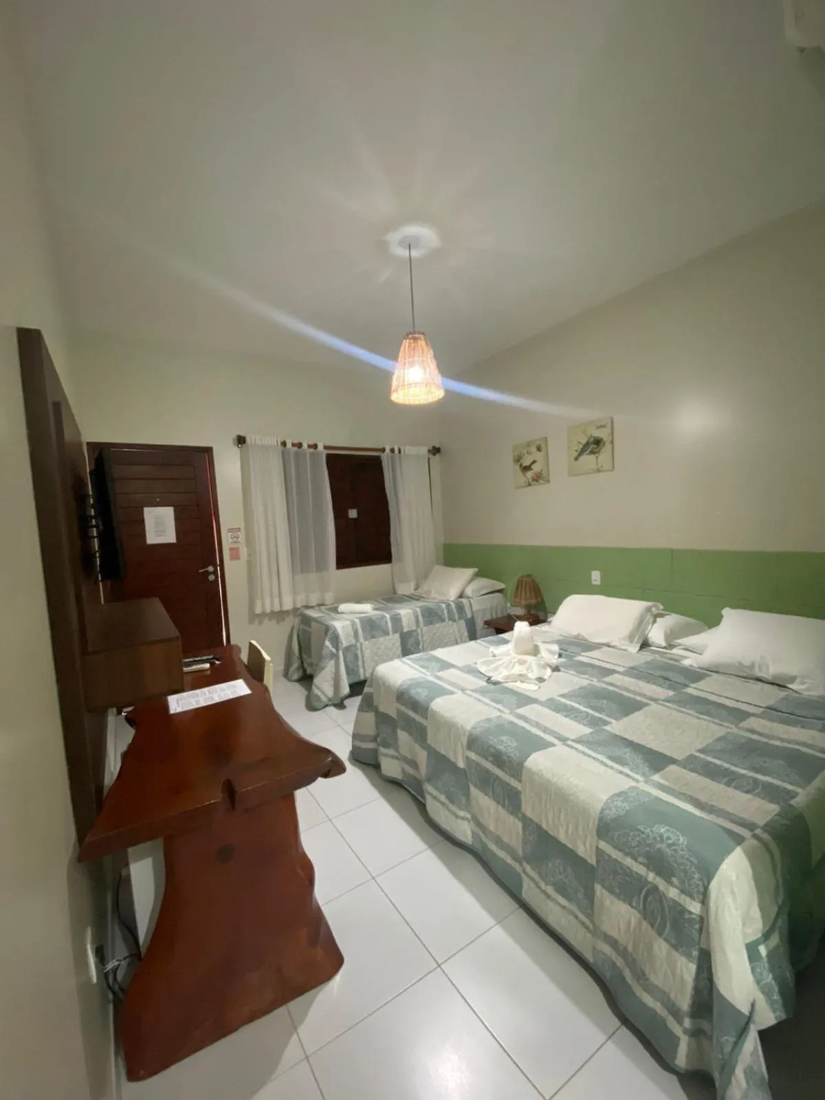 Bed in Pousada Yapara-Tyba