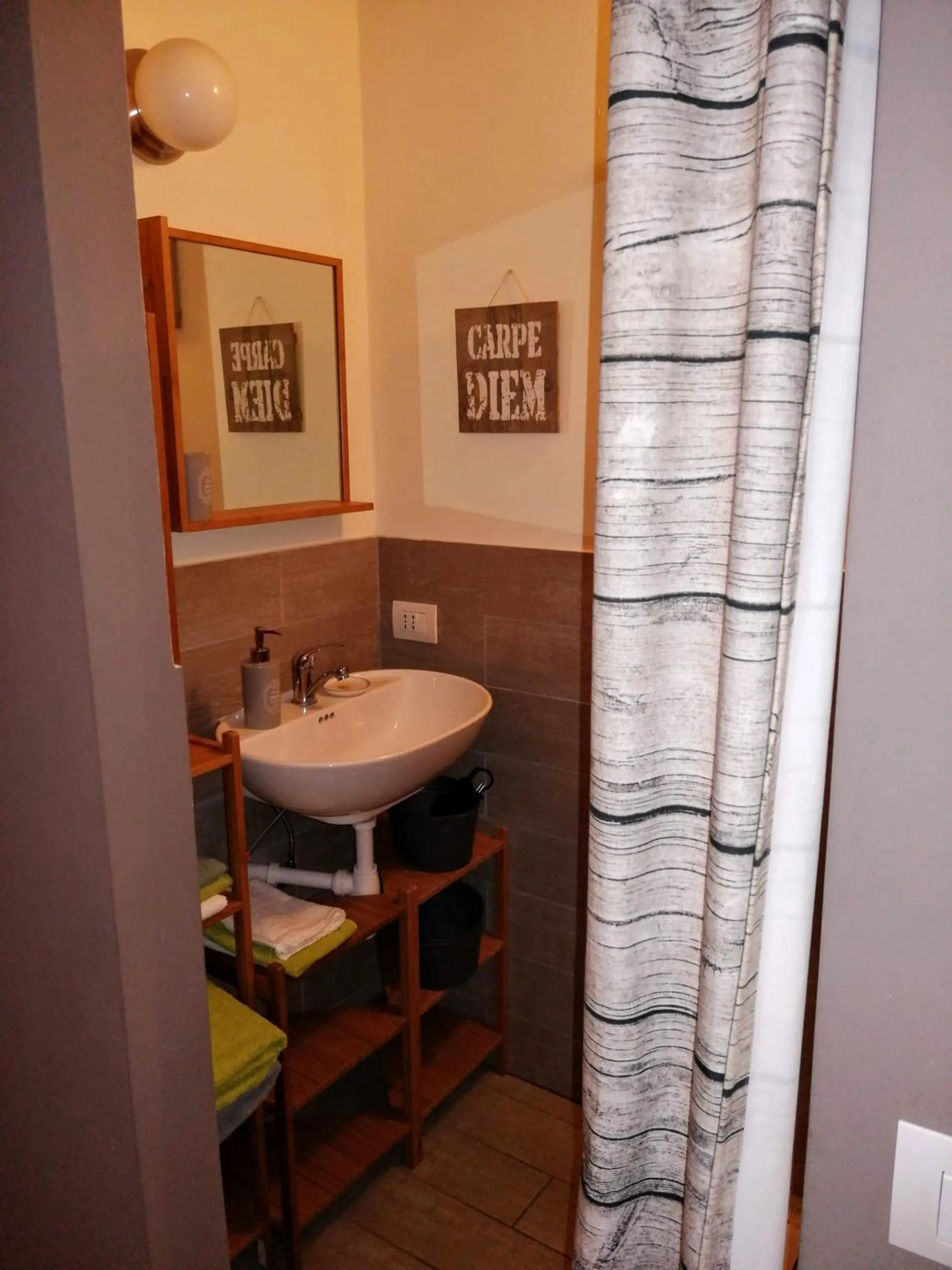 Bathroom in Il Pettirosso B&B