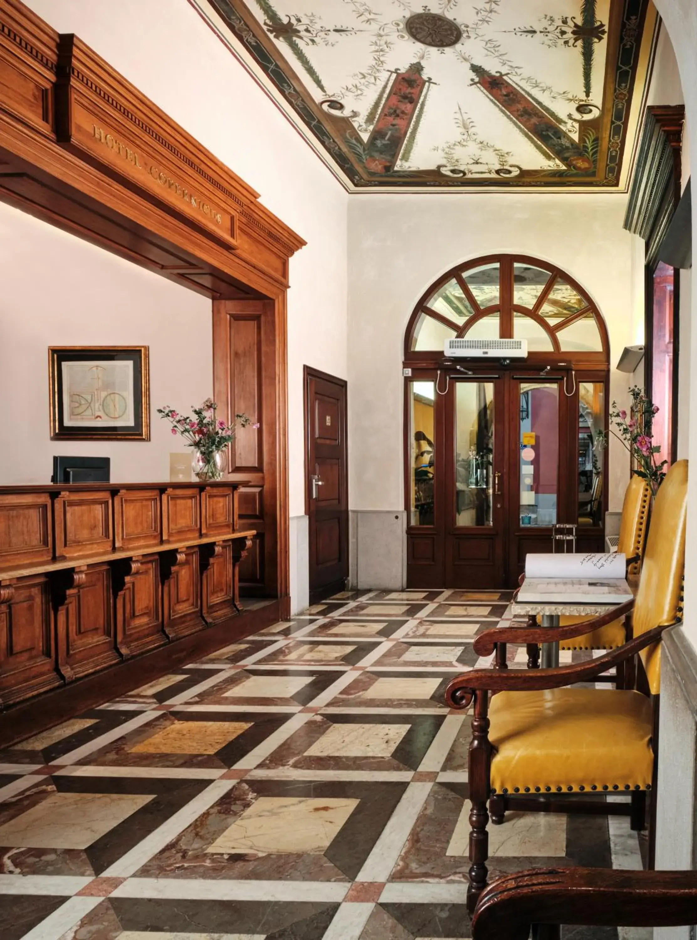 Lobby or reception in Hotel Copernicus Lobby or reception in Hotel Copernicus