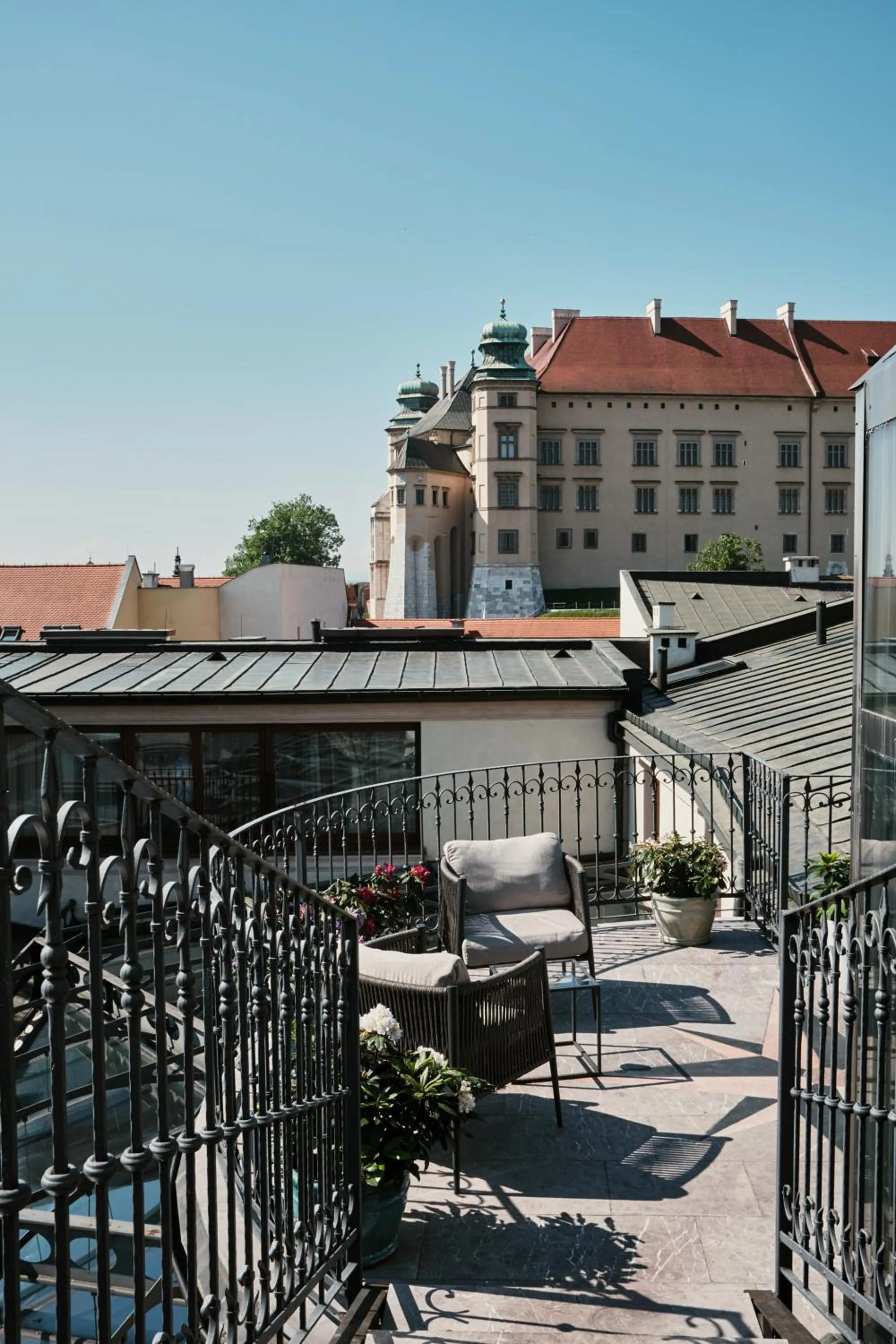 Balcony/Terrace in Hotel Copernicus