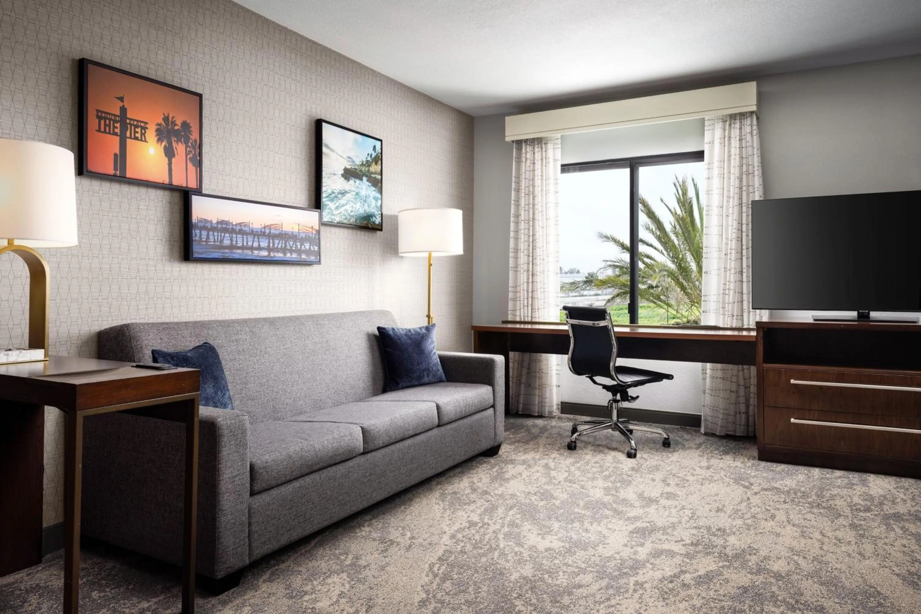 Living room in Residence Inn by Marriott Los Angeles Redondo Beach