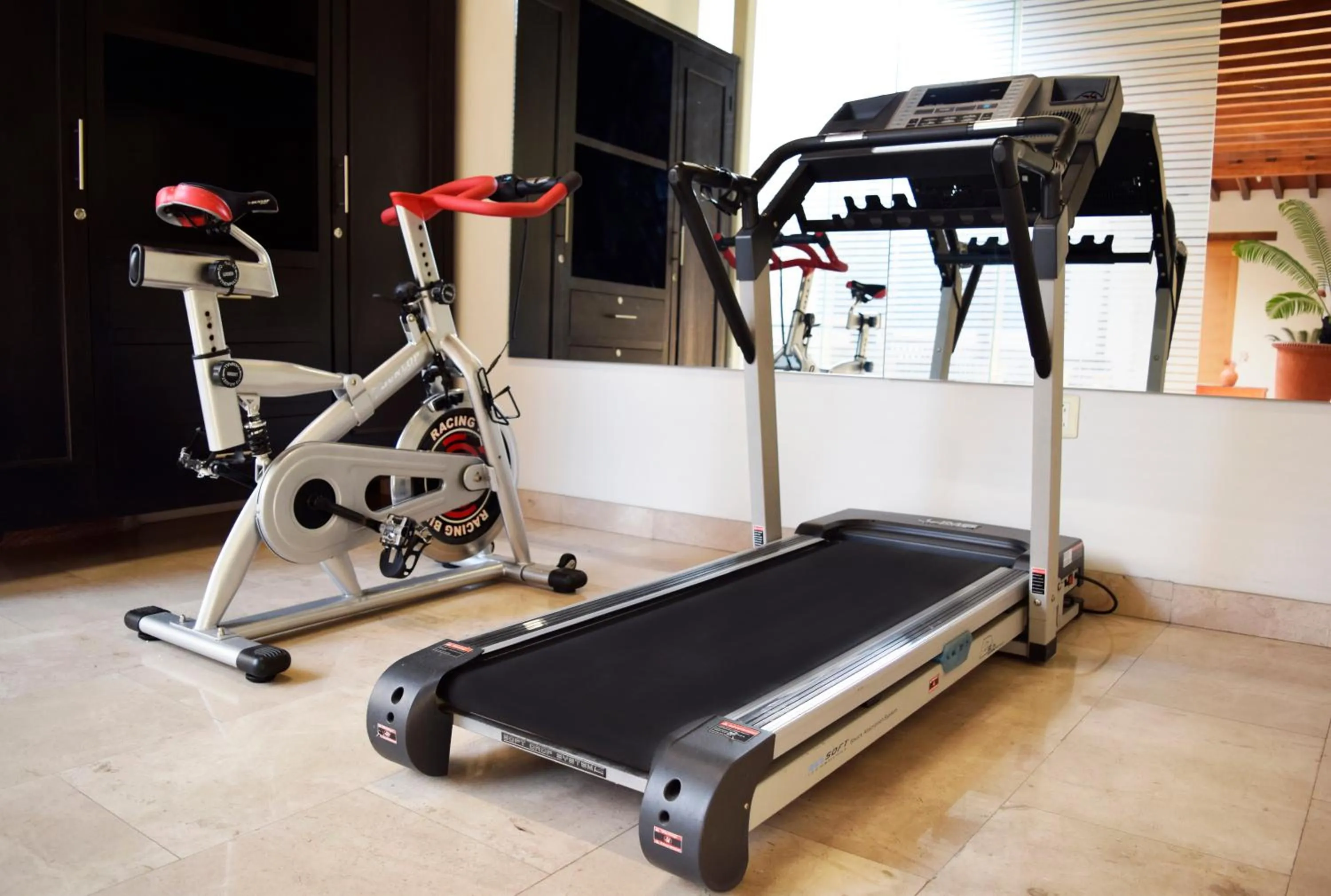 Fitness centre/facilities in Hotel Parador de Alcalá