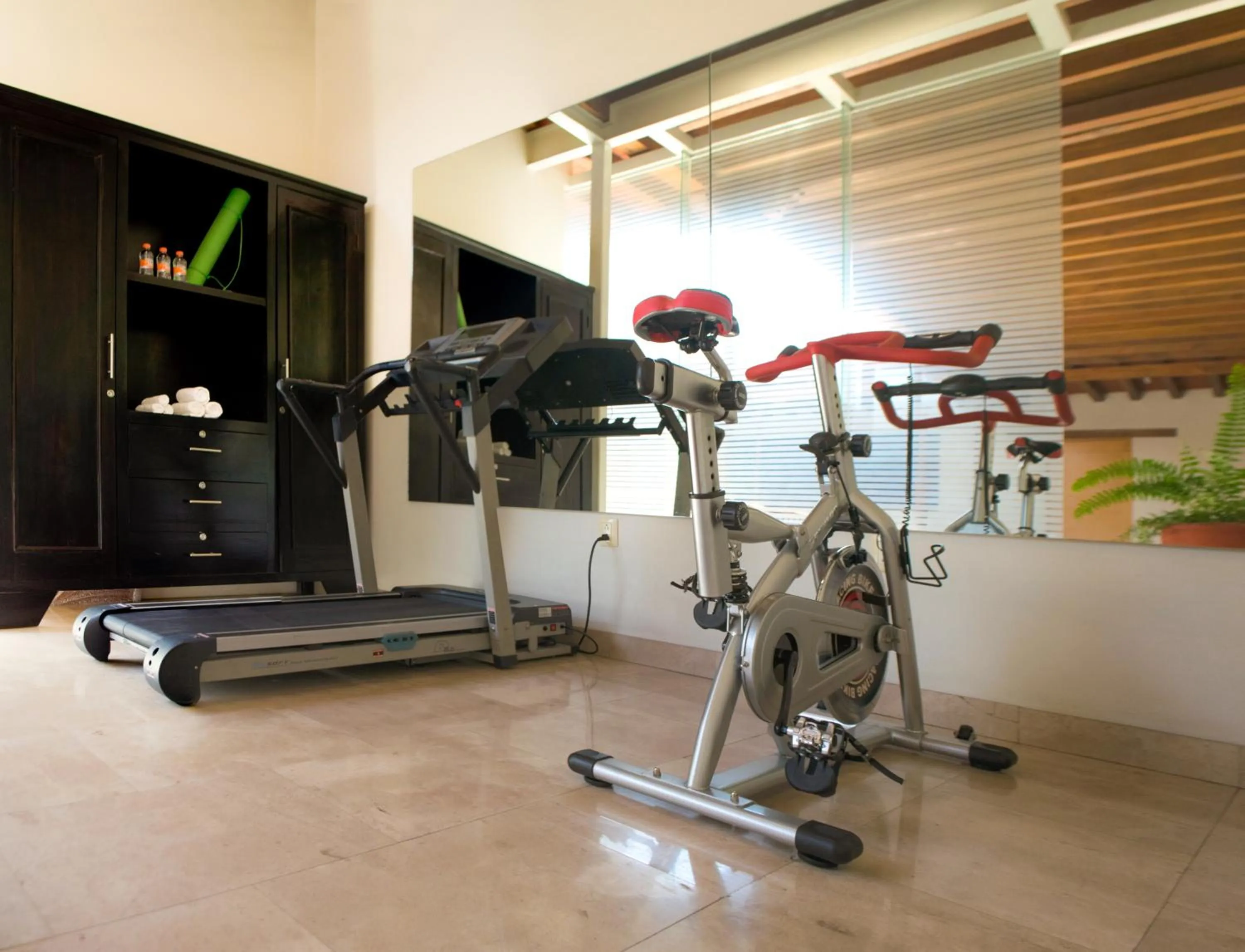 Fitness centre/facilities in Hotel Parador de Alcalá