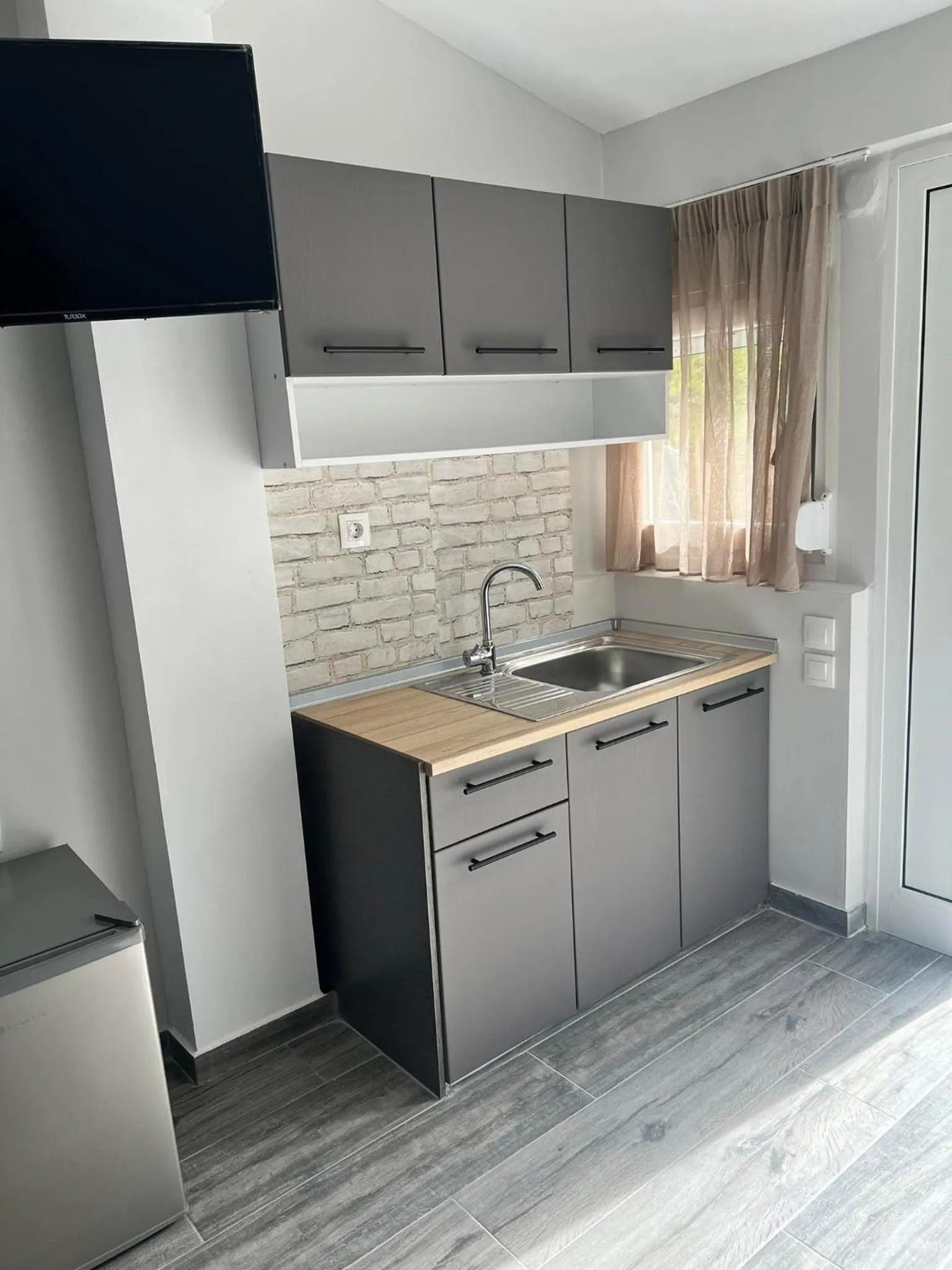 Kitchen or kitchenette in Medusa Rooms