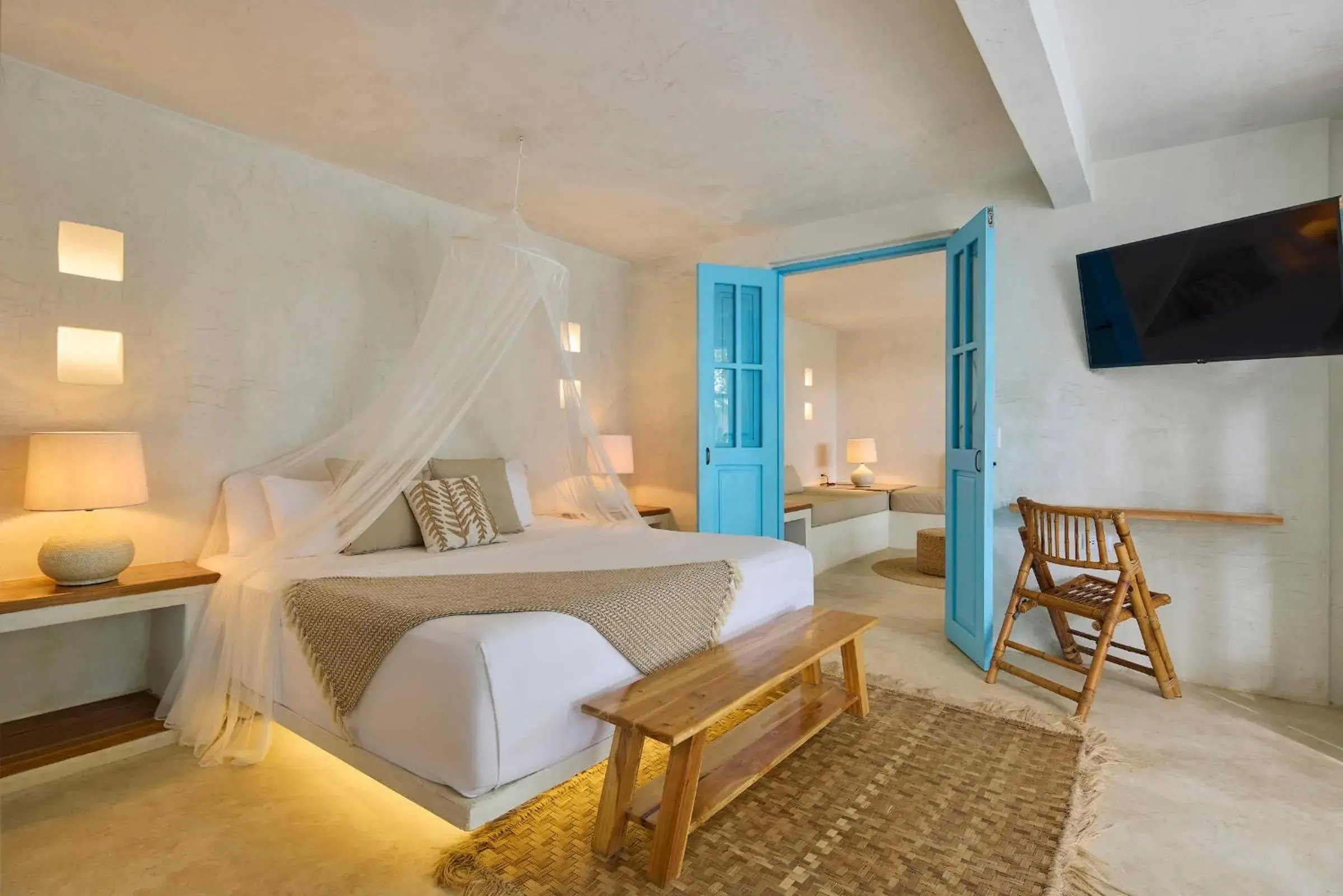 Photo of the whole room, Bed in Fenix Beach Cartagena Photo of the whole room, Bed in Fenix Beach Cartagena