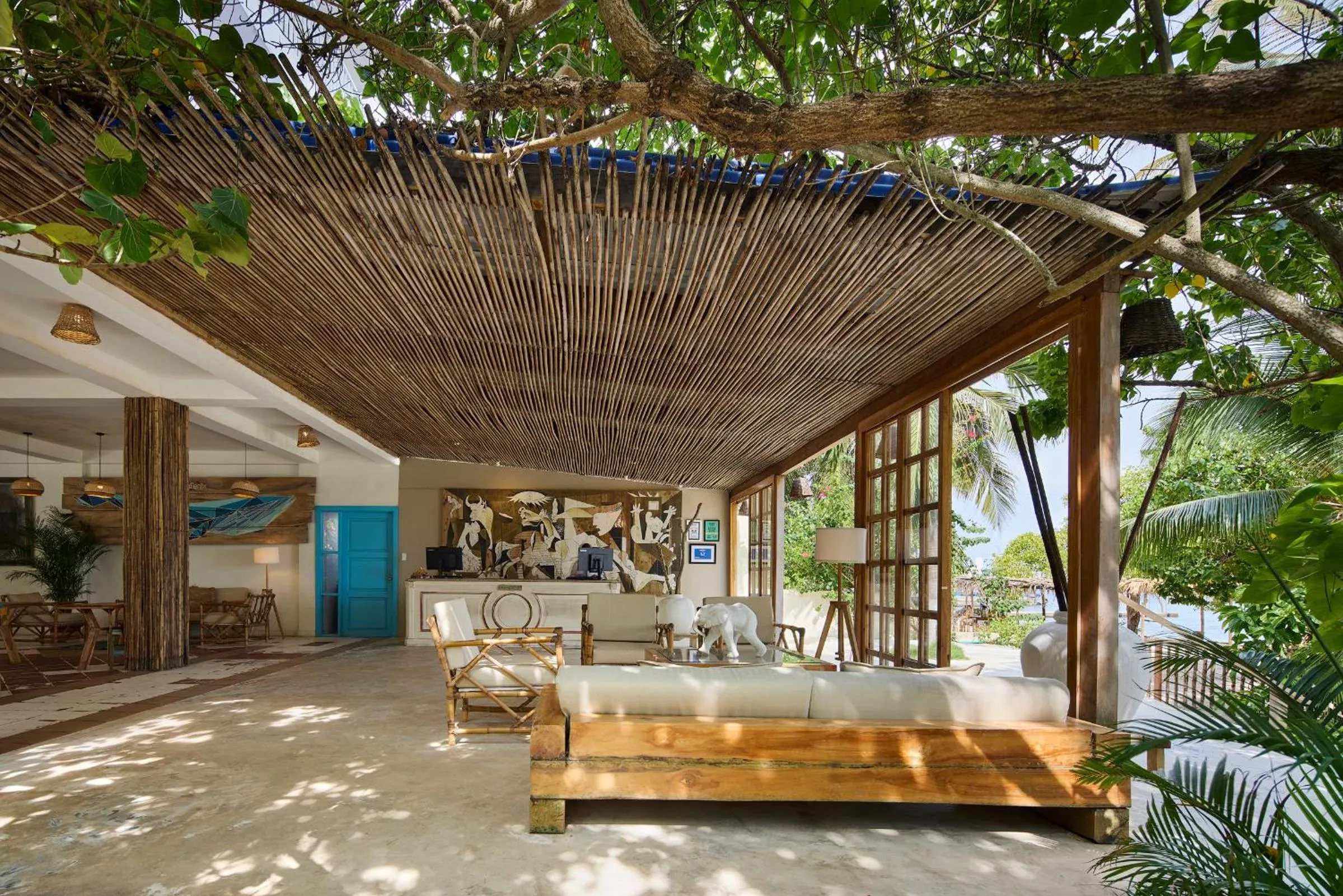 Lobby or reception in Fenix Beach Cartagena