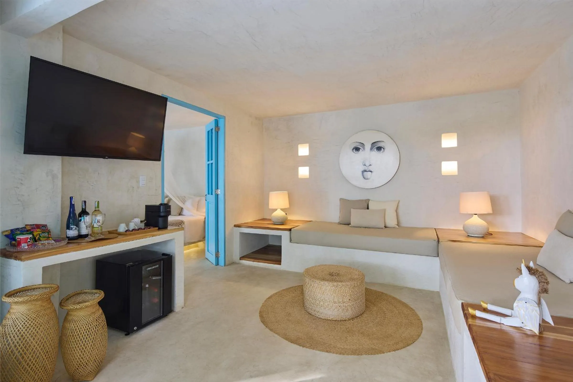 Living room in Fenix Beach Cartagena