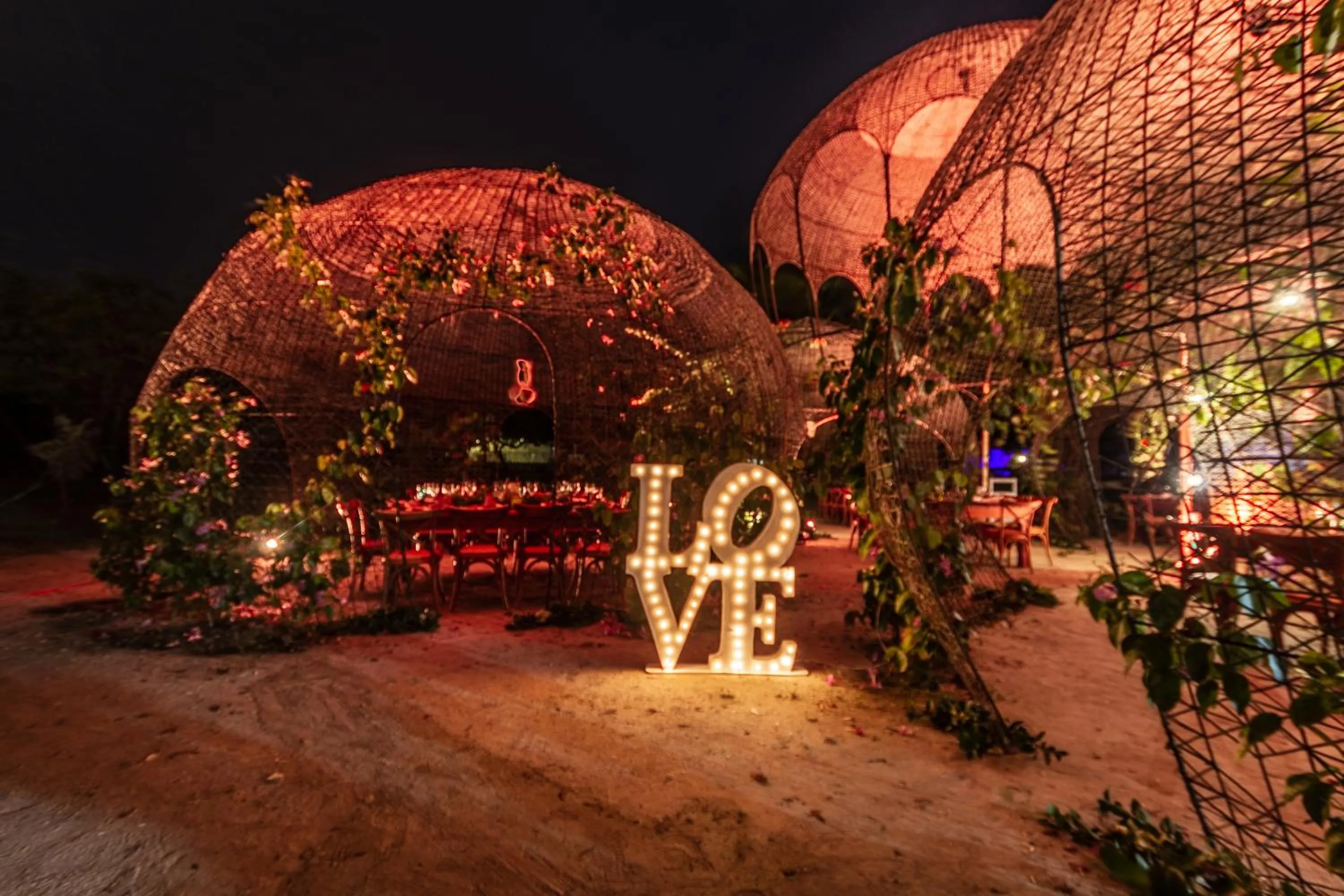 Garden in Fenix Beach Cartagena