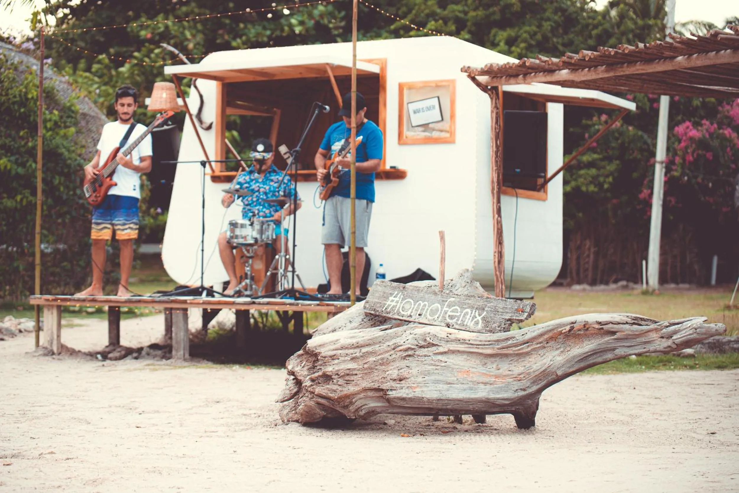 Patio in Fenix Beach Cartagena