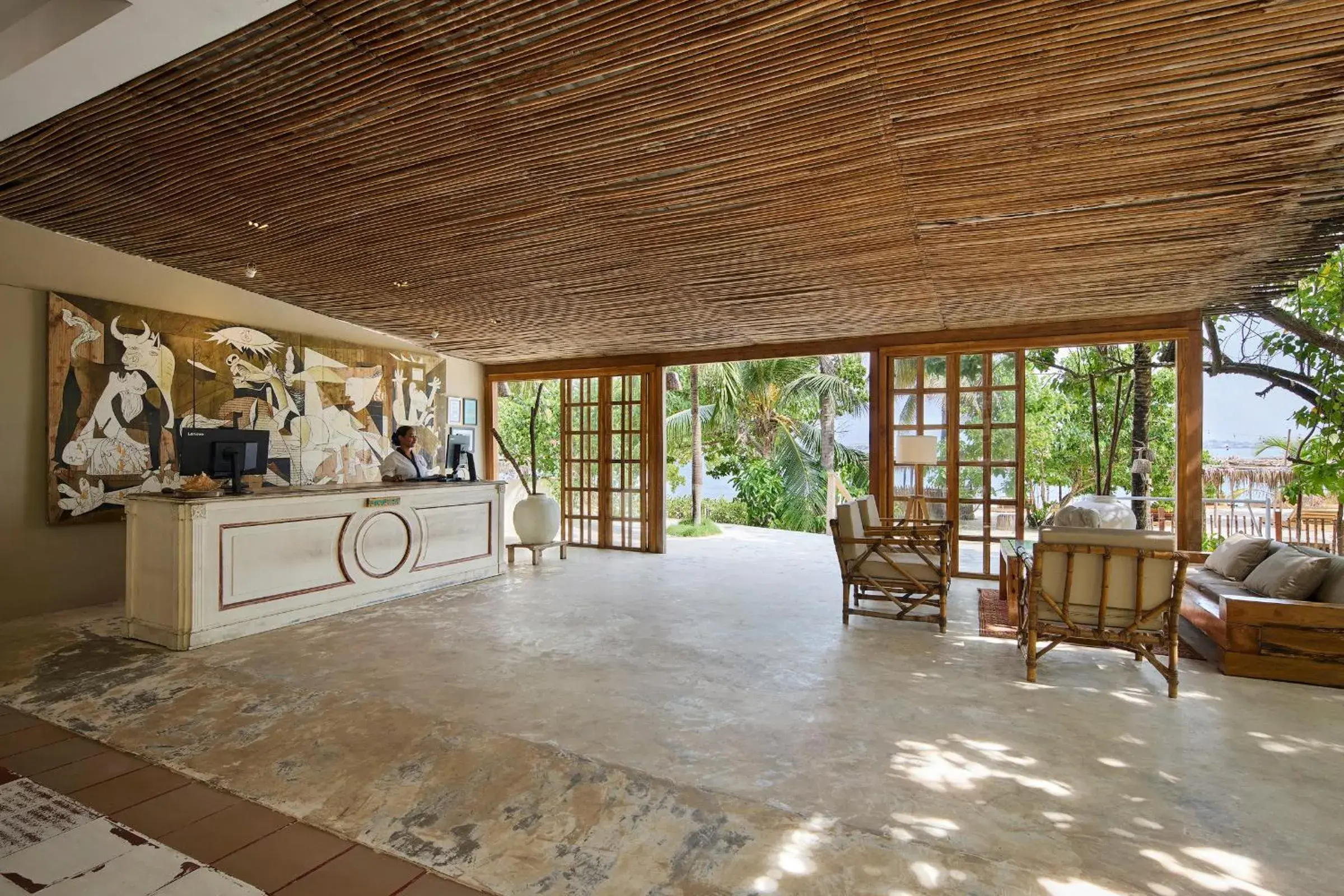 Lobby or reception in Fenix Beach Cartagena Lobby or reception in Fenix Beach Cartagena