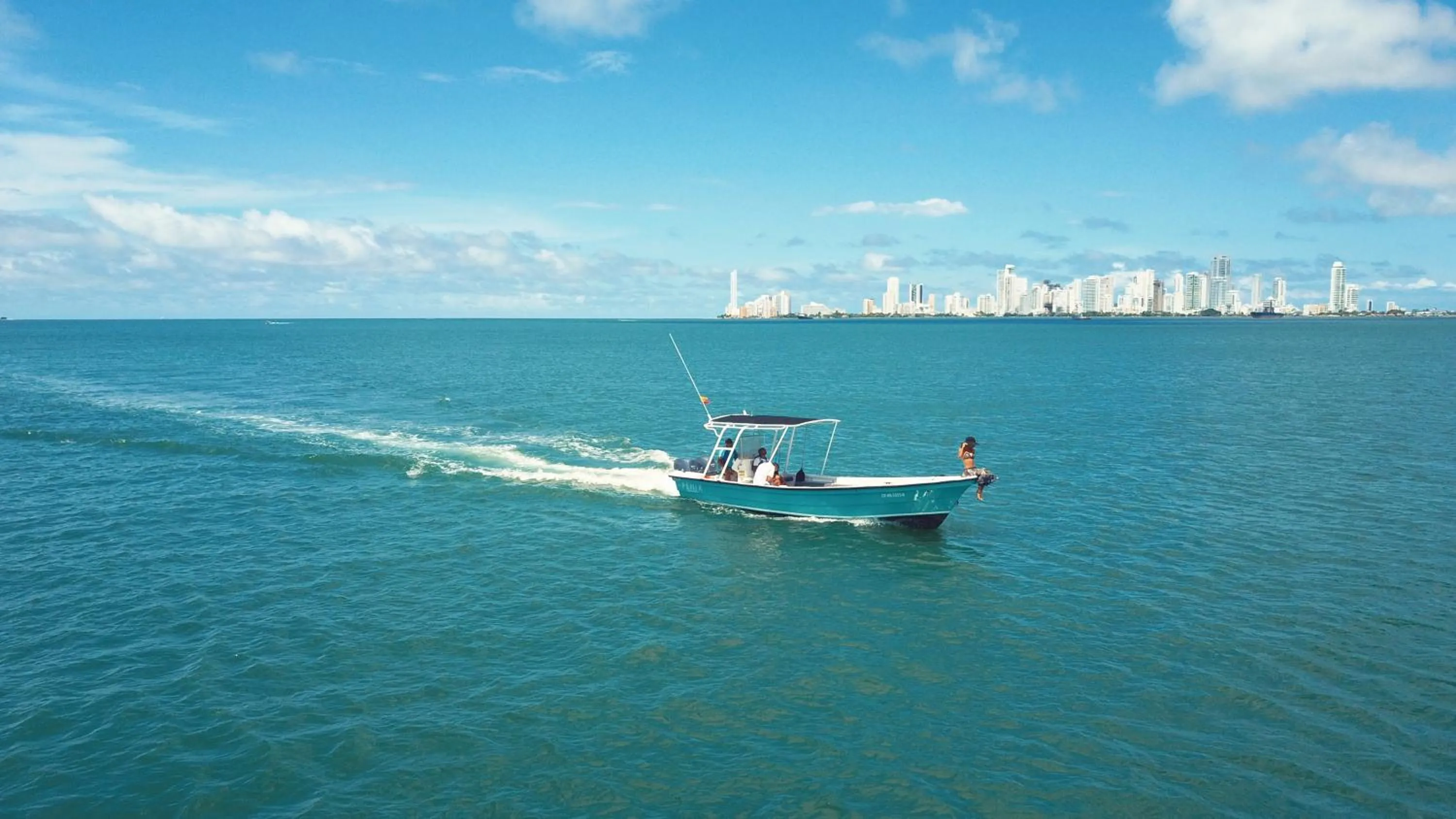 Natural landscape in Fenix Beach Cartagena