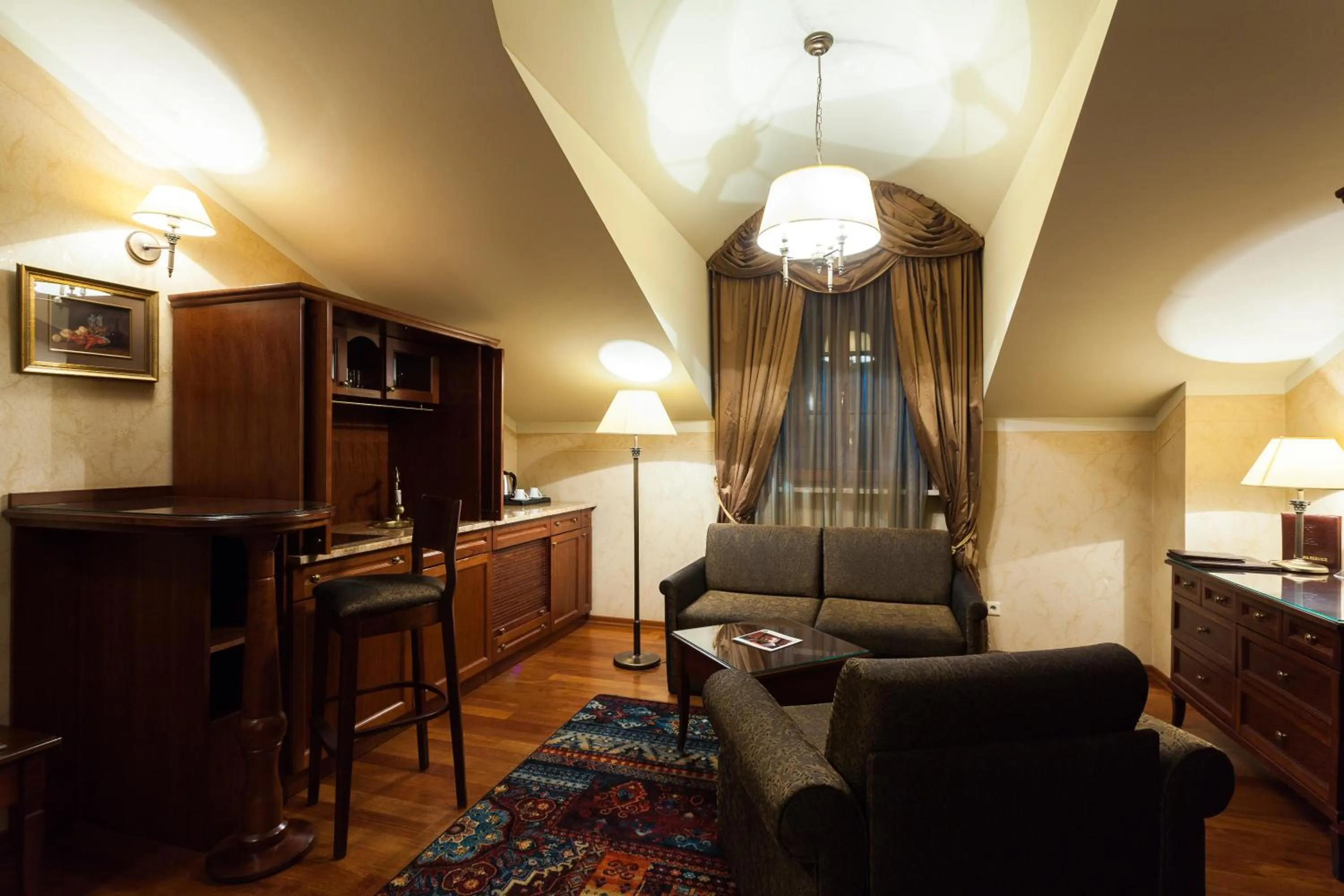 Kitchen or kitchenette in Hotel Branicki