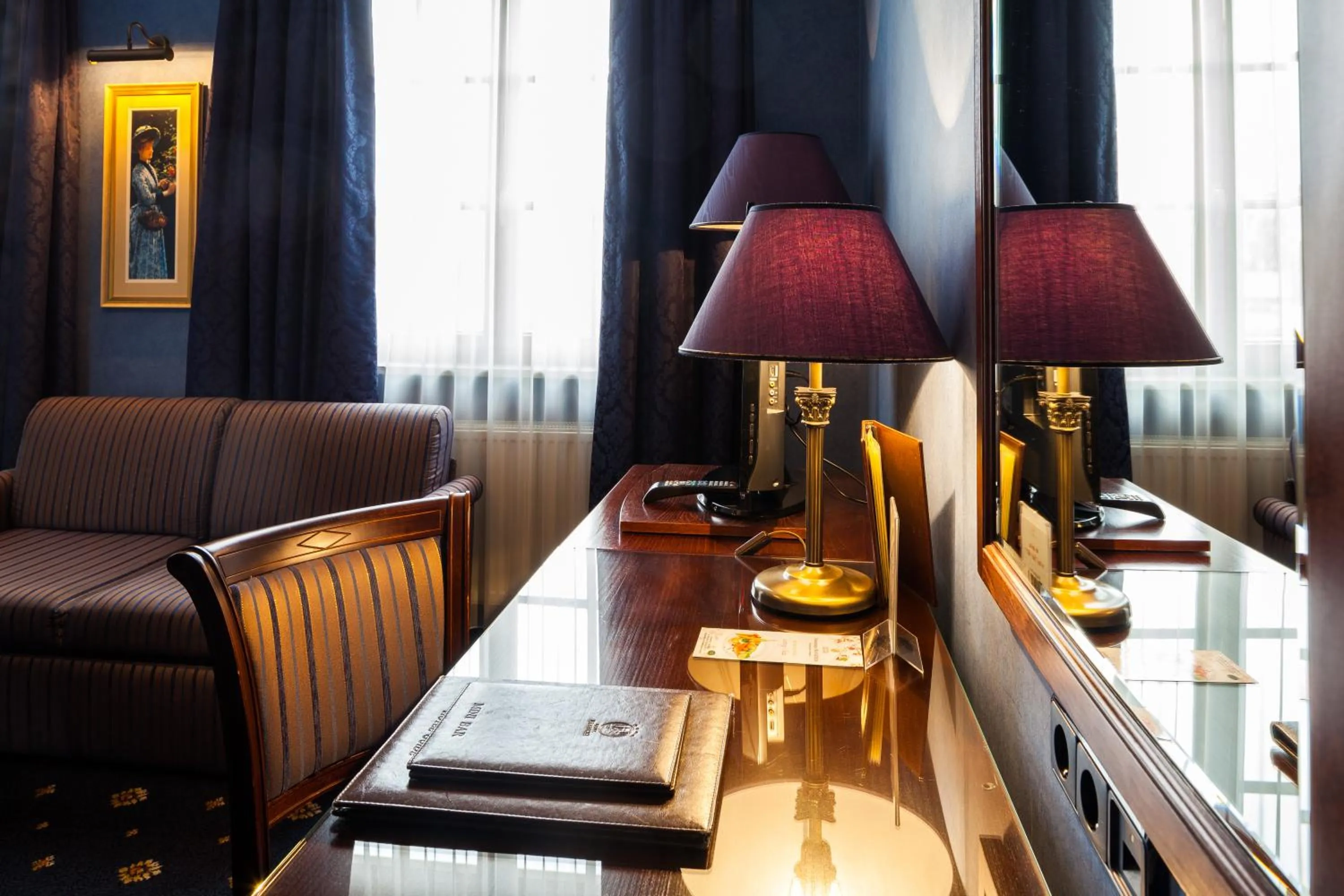 Seating area in Hotel Branicki