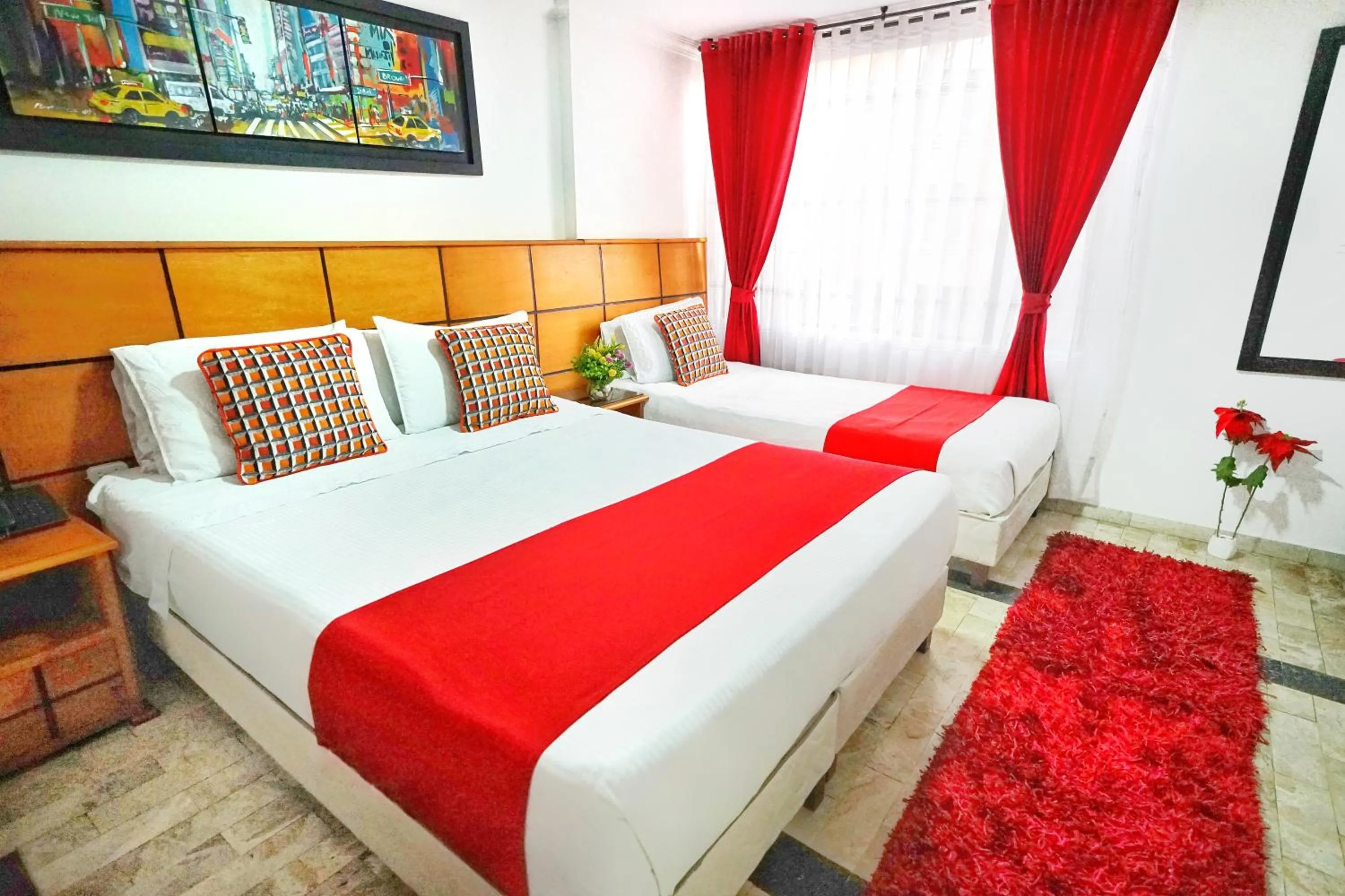 Budget Twin Room in Hotel Embajada Real