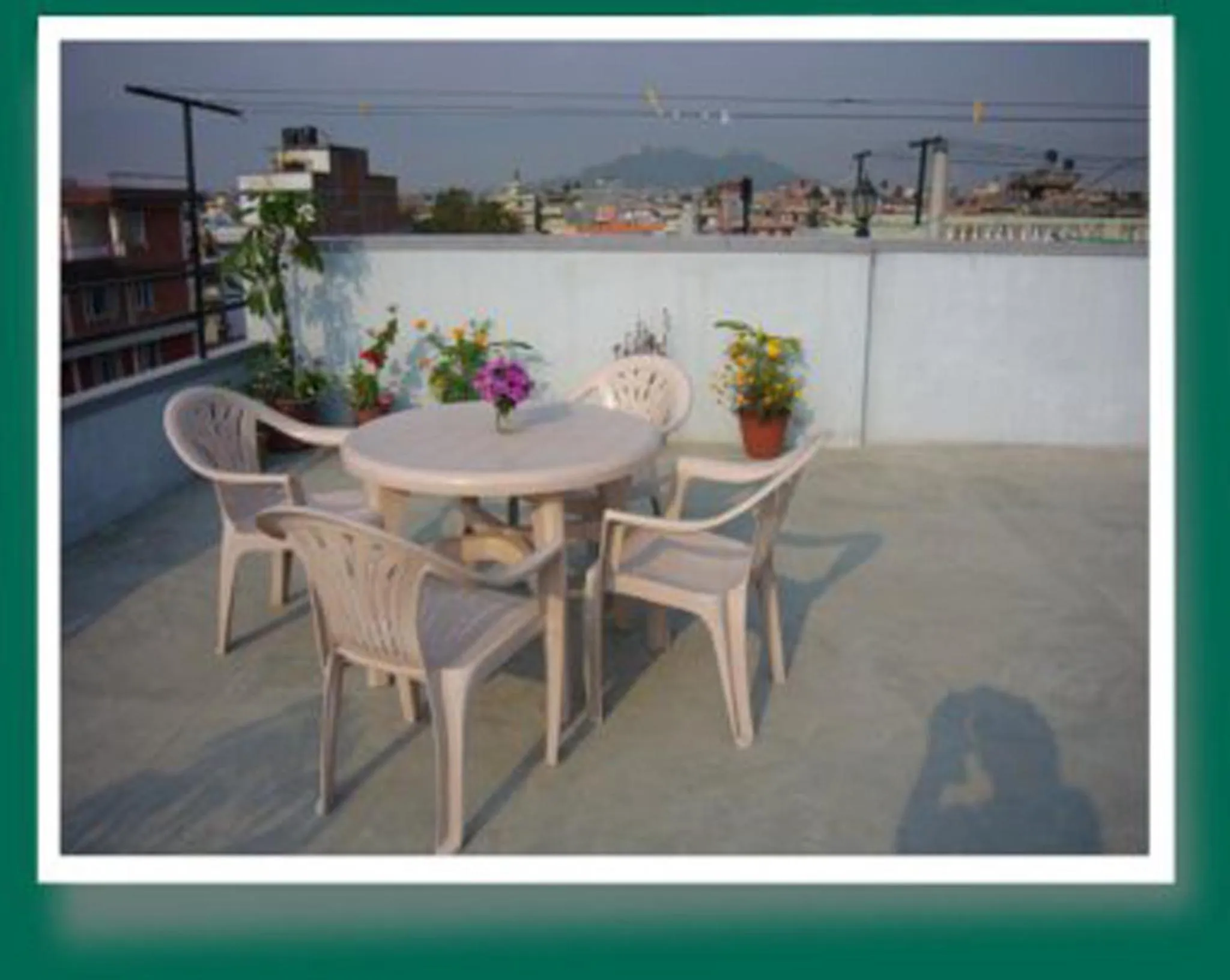 Balcony/Terrace in Le Rhododendron Chambres D'hotes