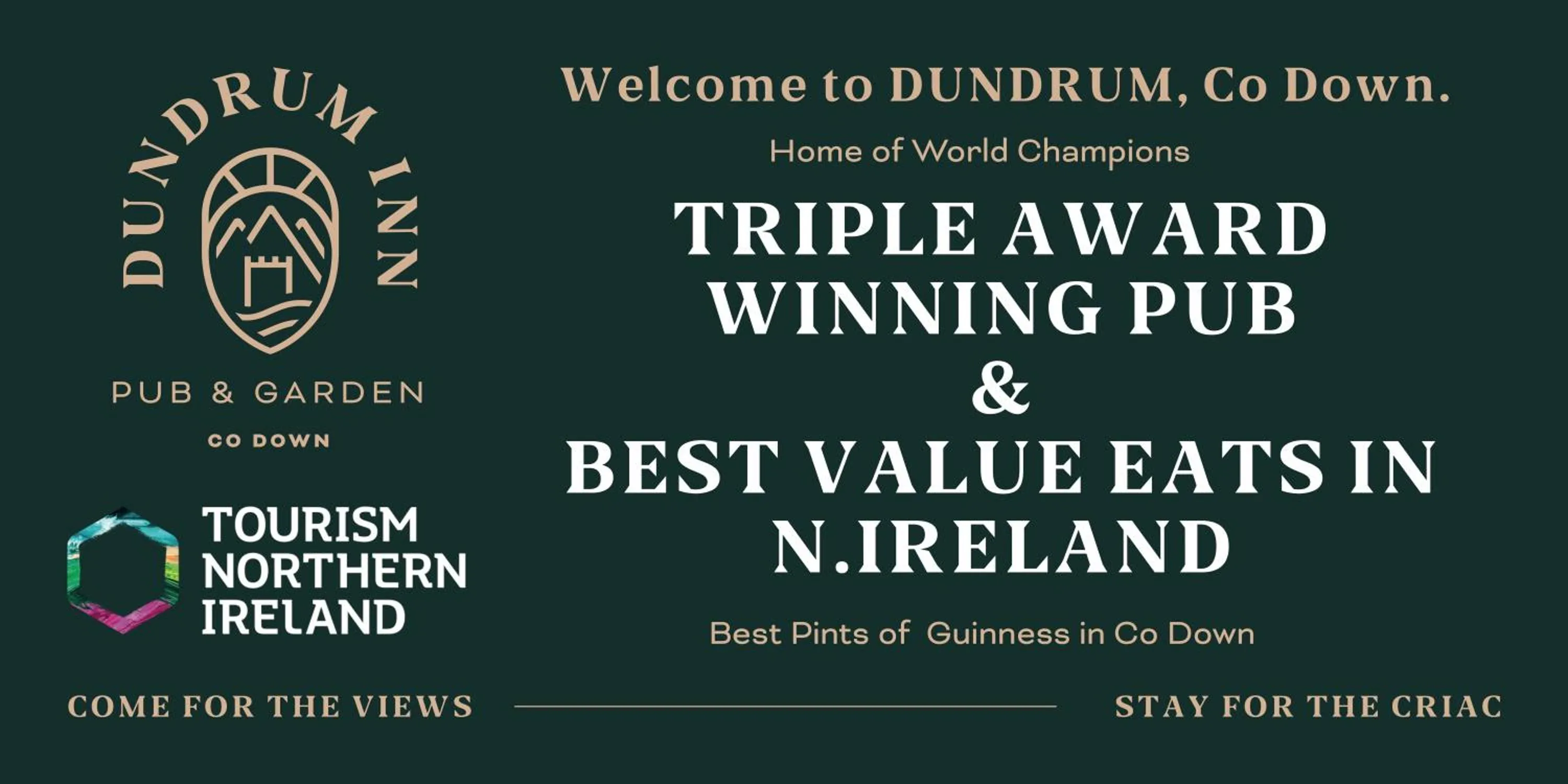 Restaurant/places to eat in The Dundrum Inn B&B