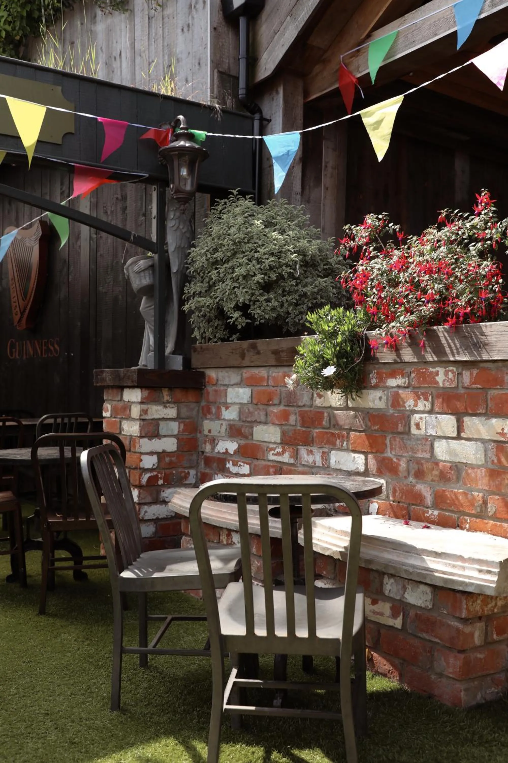 Patio in The Dundrum Inn B&B