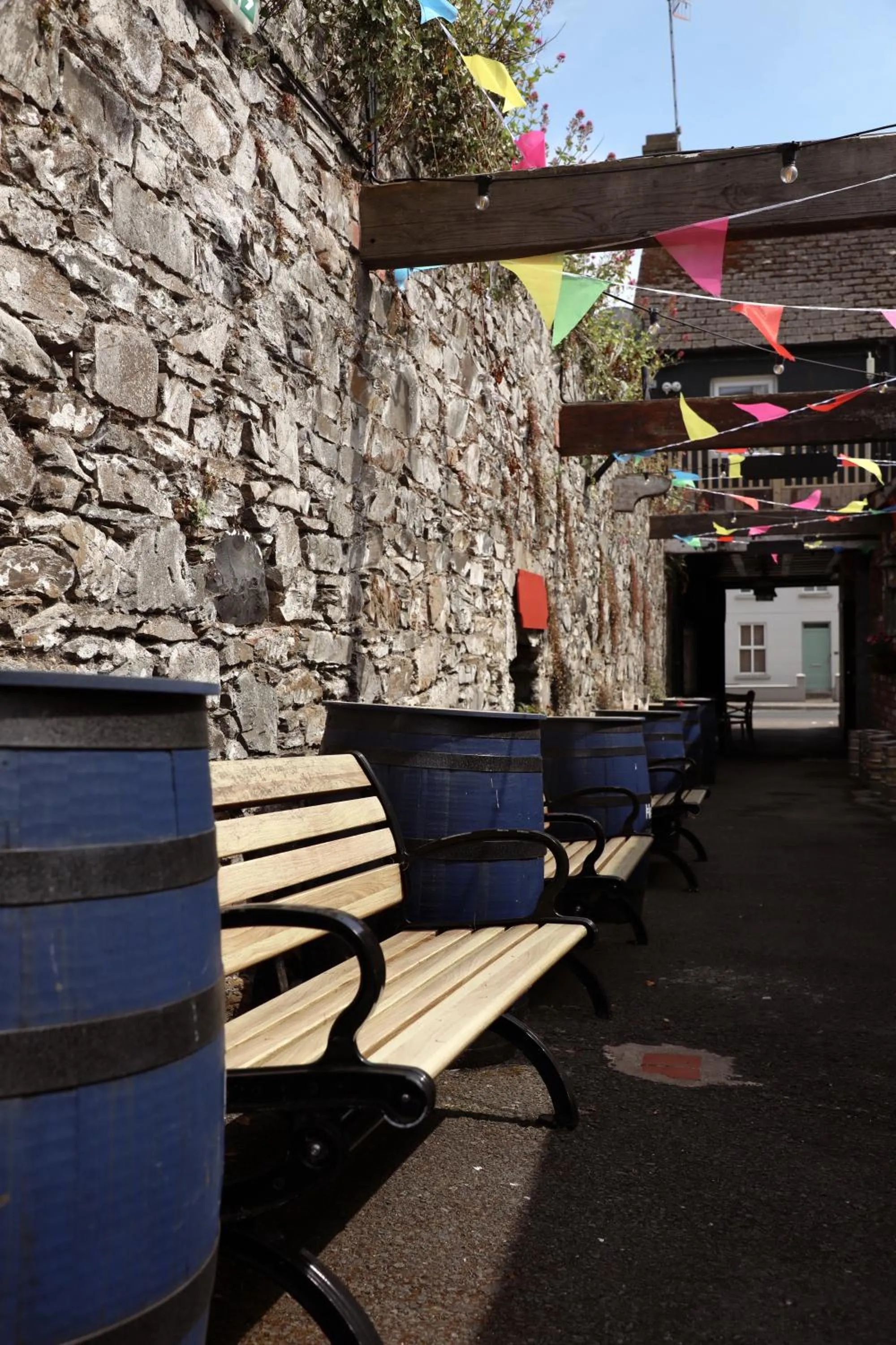 Patio in The Dundrum Inn B&B
