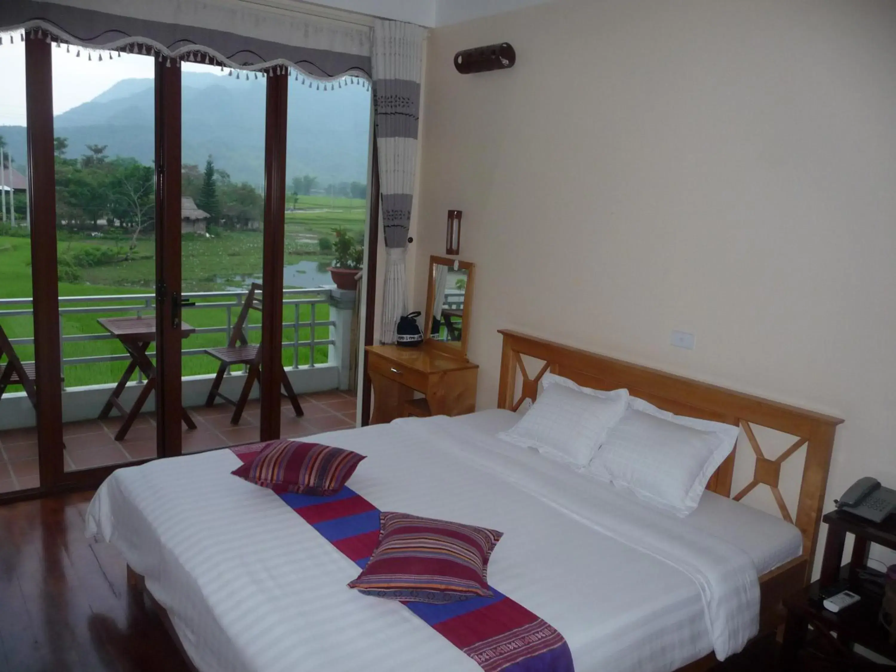 Photo of the whole room, Bed in Mai Chau Valley View Hotel Photo of the whole room, Bed in Mai Chau Valley View Hotel