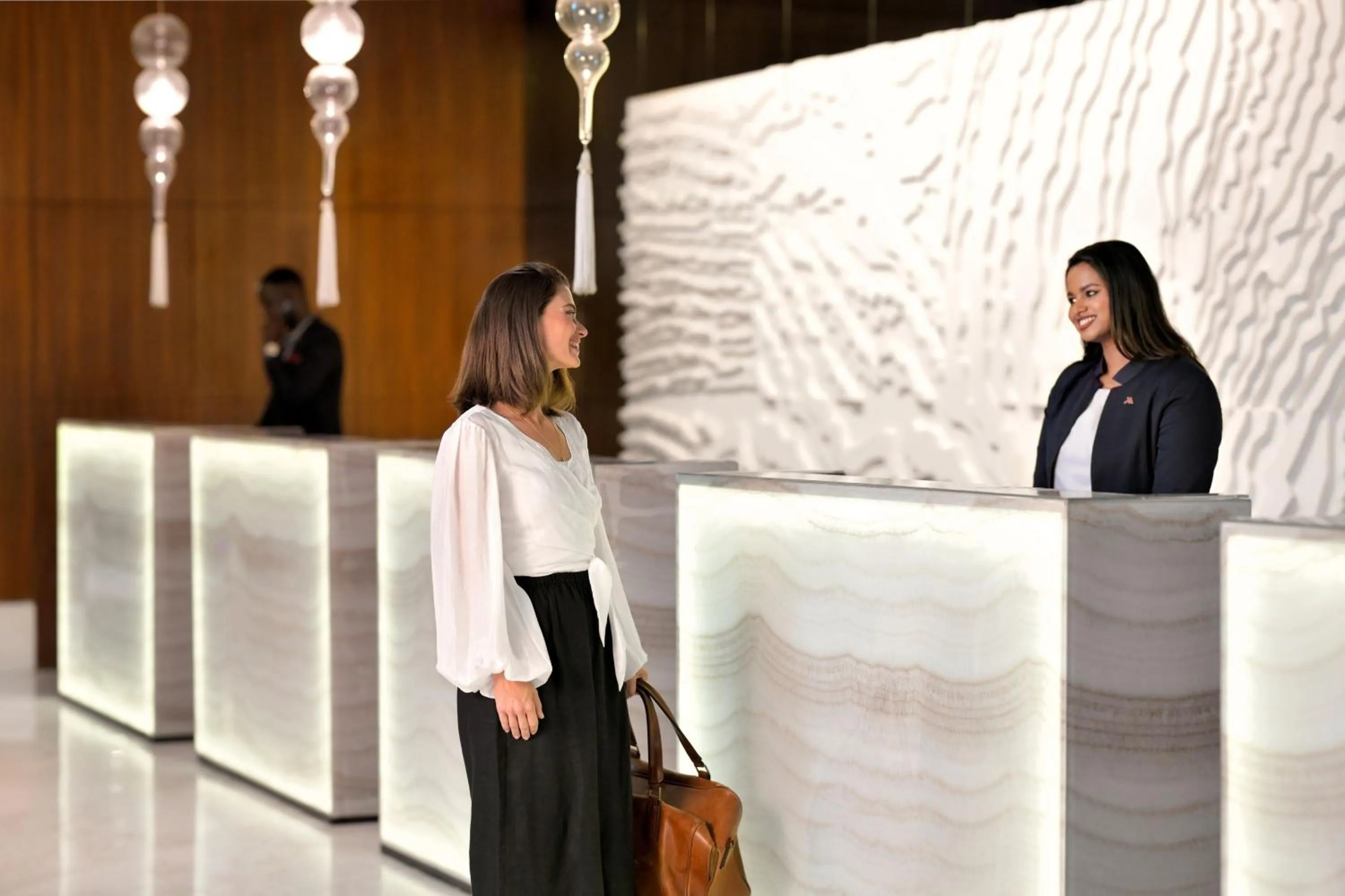 Lobby or reception in Marriott Hotel Al Jaddaf, Dubai