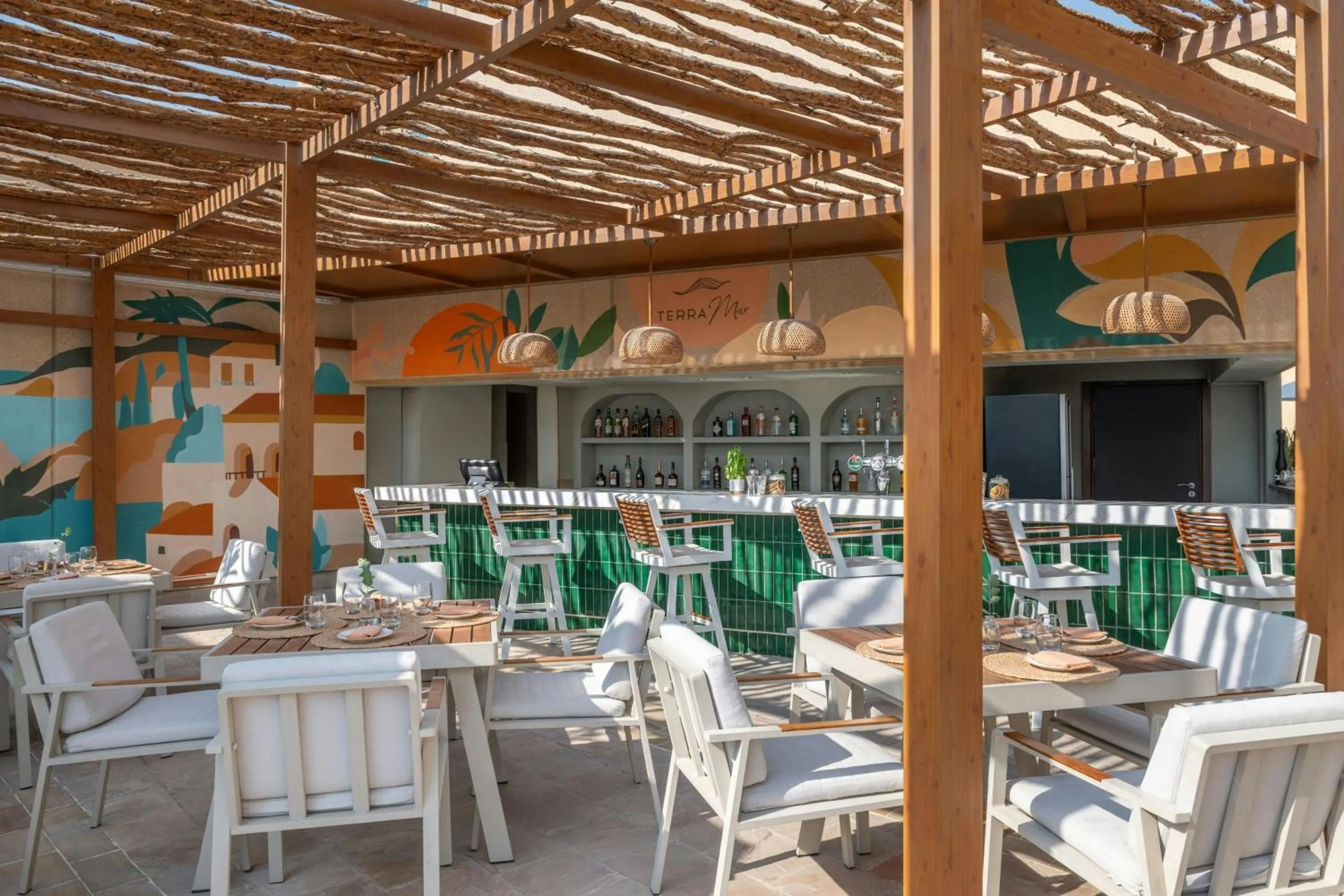 Restaurant/places to eat in Marriott Hotel Al Jaddaf, Dubai