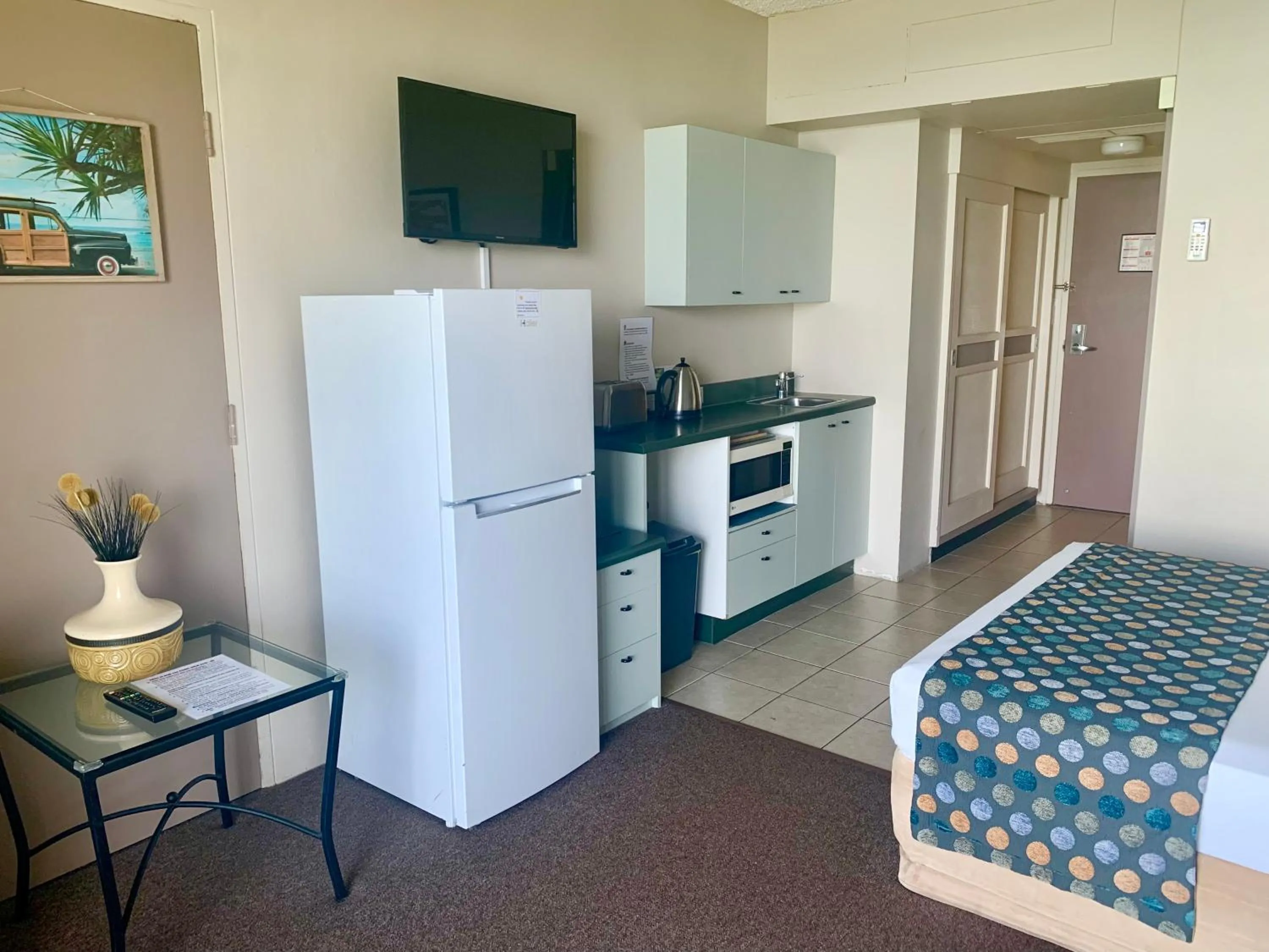 Bed in Seafront Studio The Strand