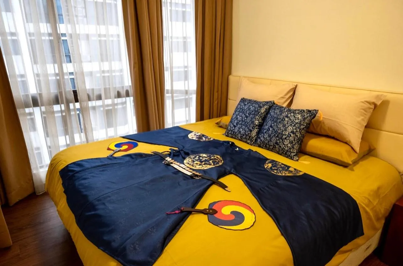 Bed in Fahrenheit88-Korea Theme Bukit Bintang Kuala Lumpur 2R2B 6Pax