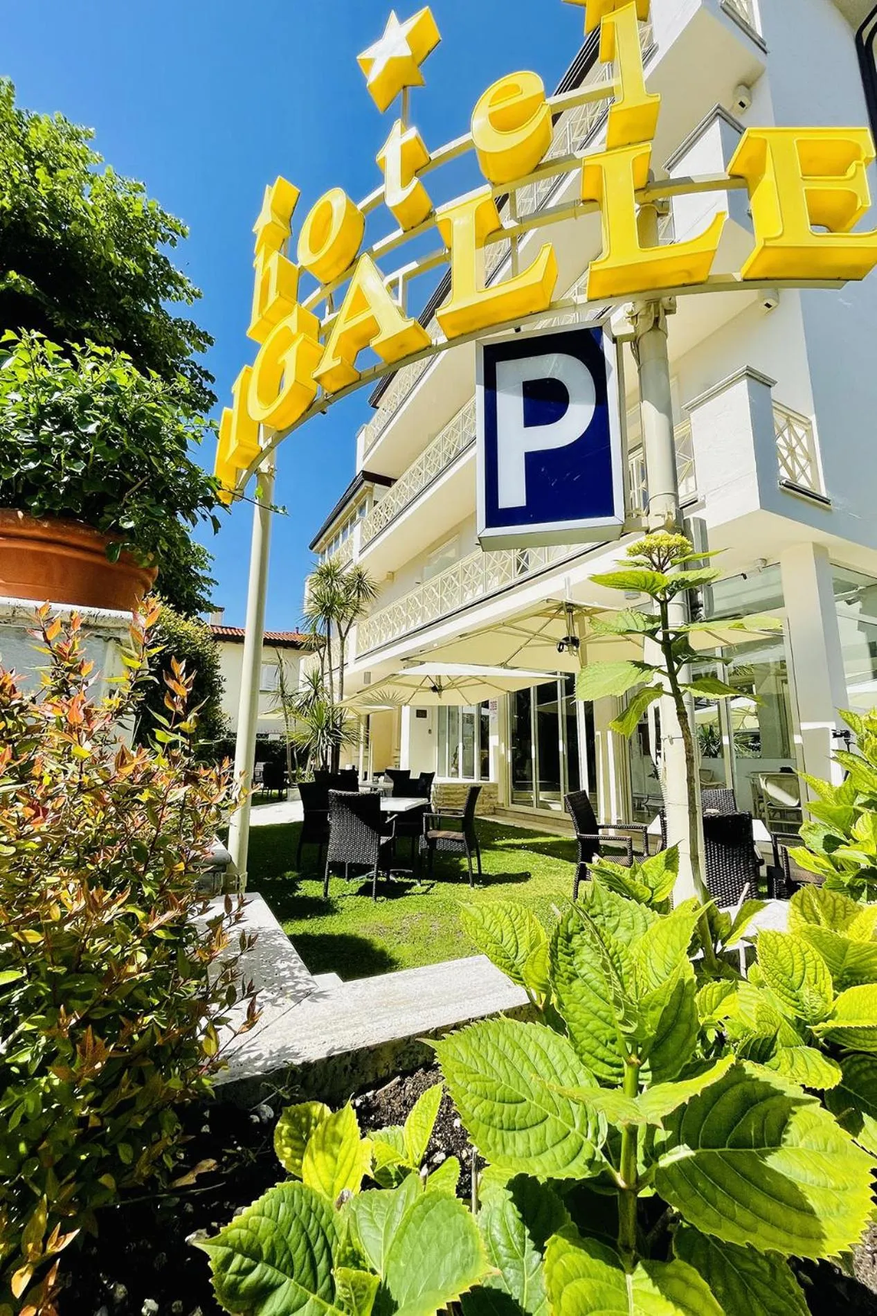 Garden in HOTEL PIGALLE